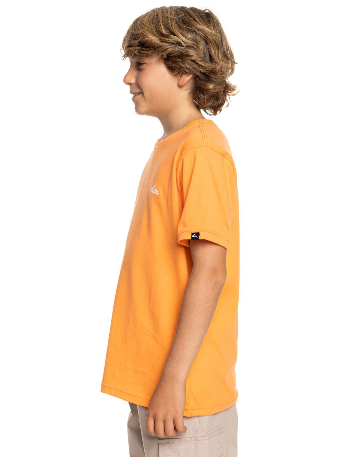 T-Shirt QUIKSILVER "Basic", Jungen, Gr. 14, orange (blazing orange), Obermaterial: 100% Walkfrottier;, Shirts T-Shirt 2