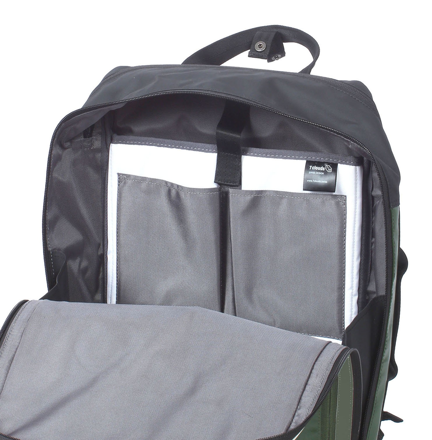 7clouds Laptoprucksack »Agal 7.3 M«, mit recyceltem PET