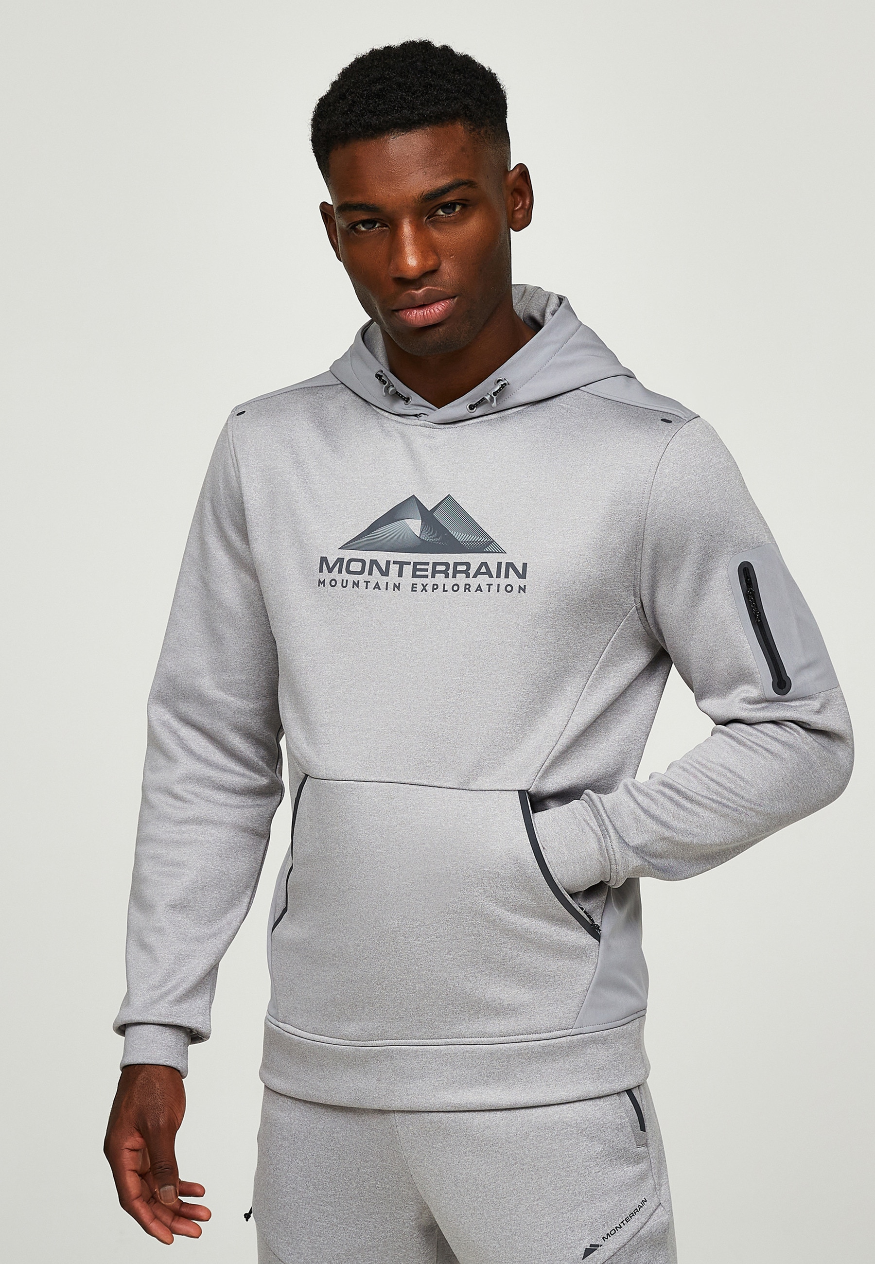 Monterrain Rundhalspullover »Monterrain SPEED 2.0 POLY FLEECE OTH HOODY« 1