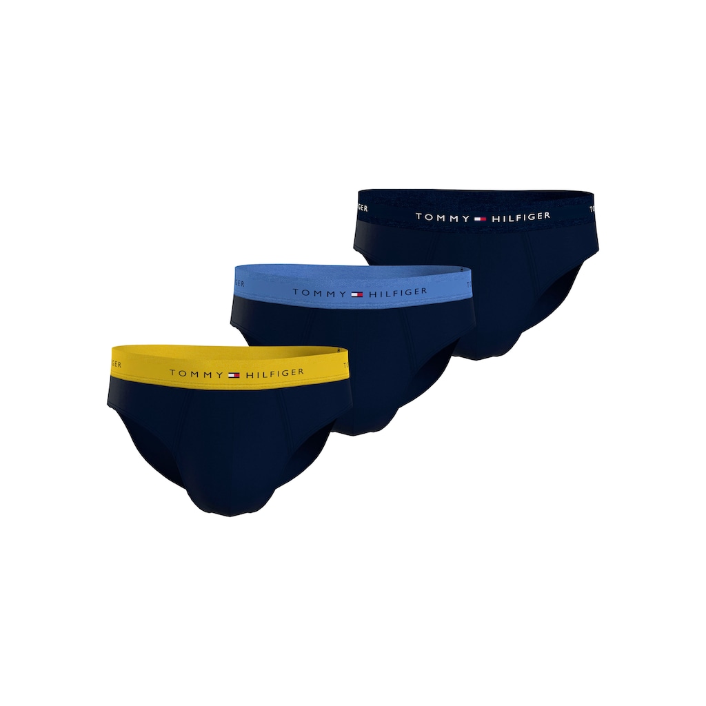 Tommy Hilfiger Underwear Jazz-Pants Slips »3P BRIEF WB«, (Packung, 3 St., 3er-Pack)