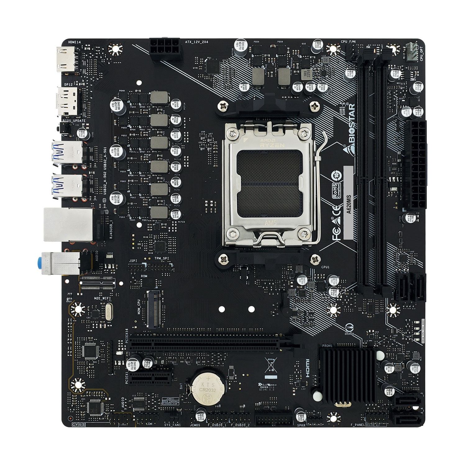 Biostar Mainboard »A620MS«
