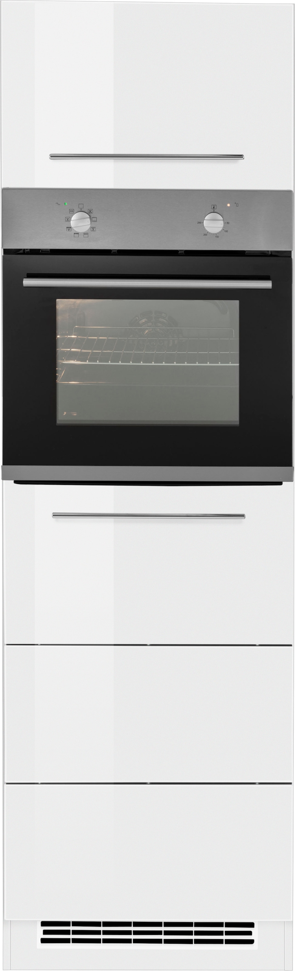 KOCHSTATION Backofenumbauschrank "KS-Wien", 60 cm breit, 200 cm hoch, für autarken Backofen