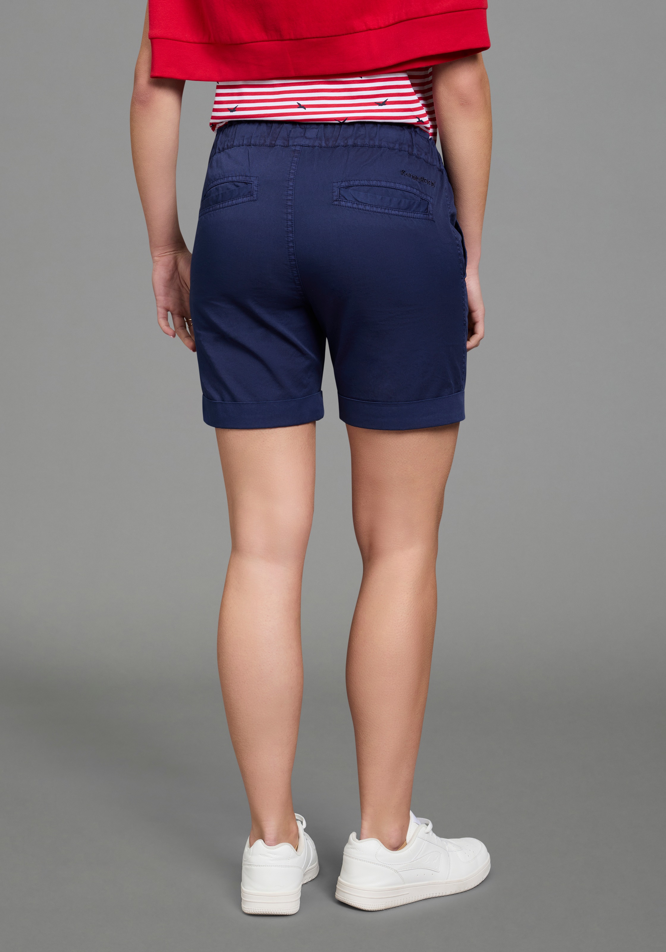 KangaROOS Shorts gerades Bein, mit vier Taschen, elastischer Bund mit Korde günstig online kaufen