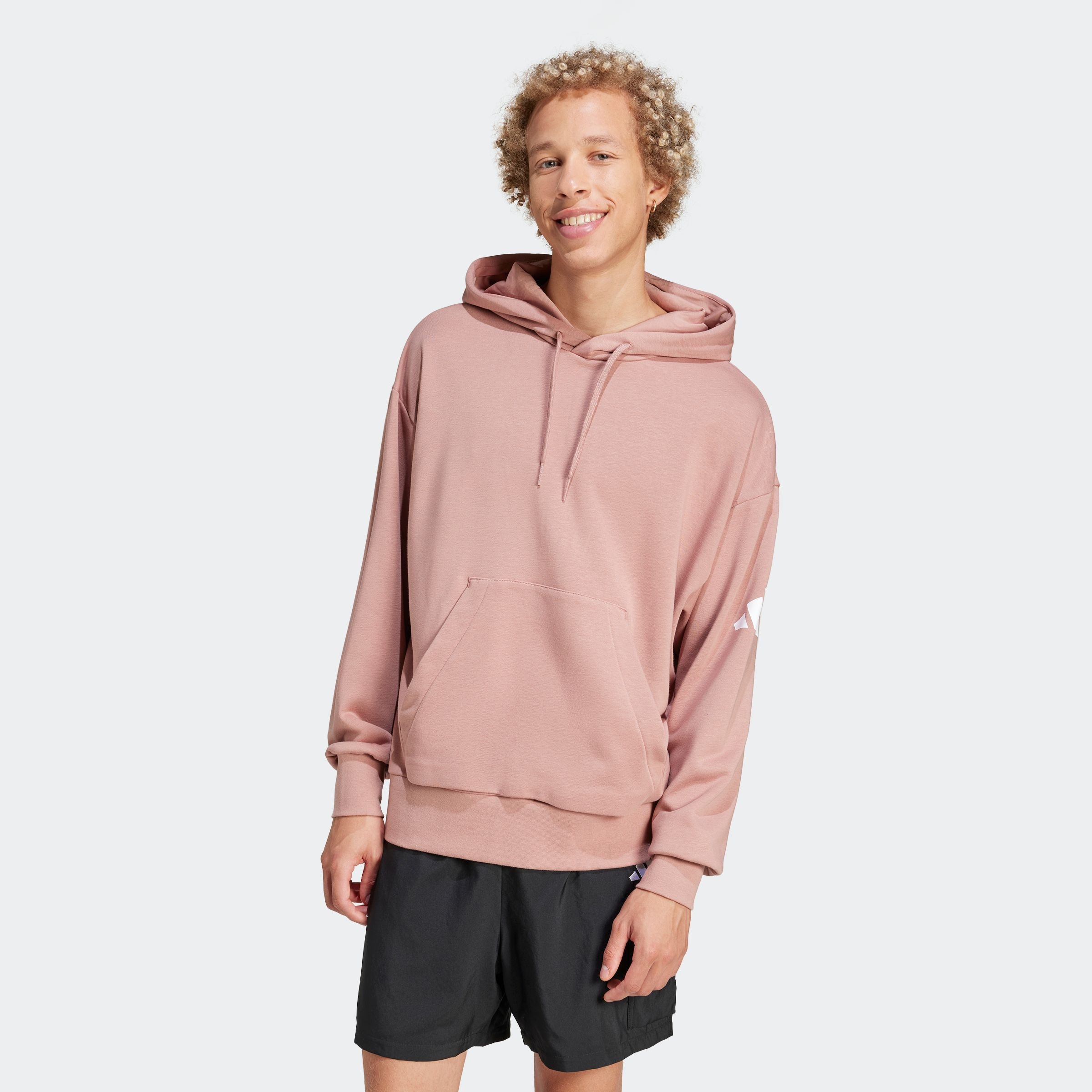 adidas Sportswear Kapuzensweatshirt "ESSENTIALS LOOSE-FIT 3-STREIFEN LOGO F günstig online kaufen