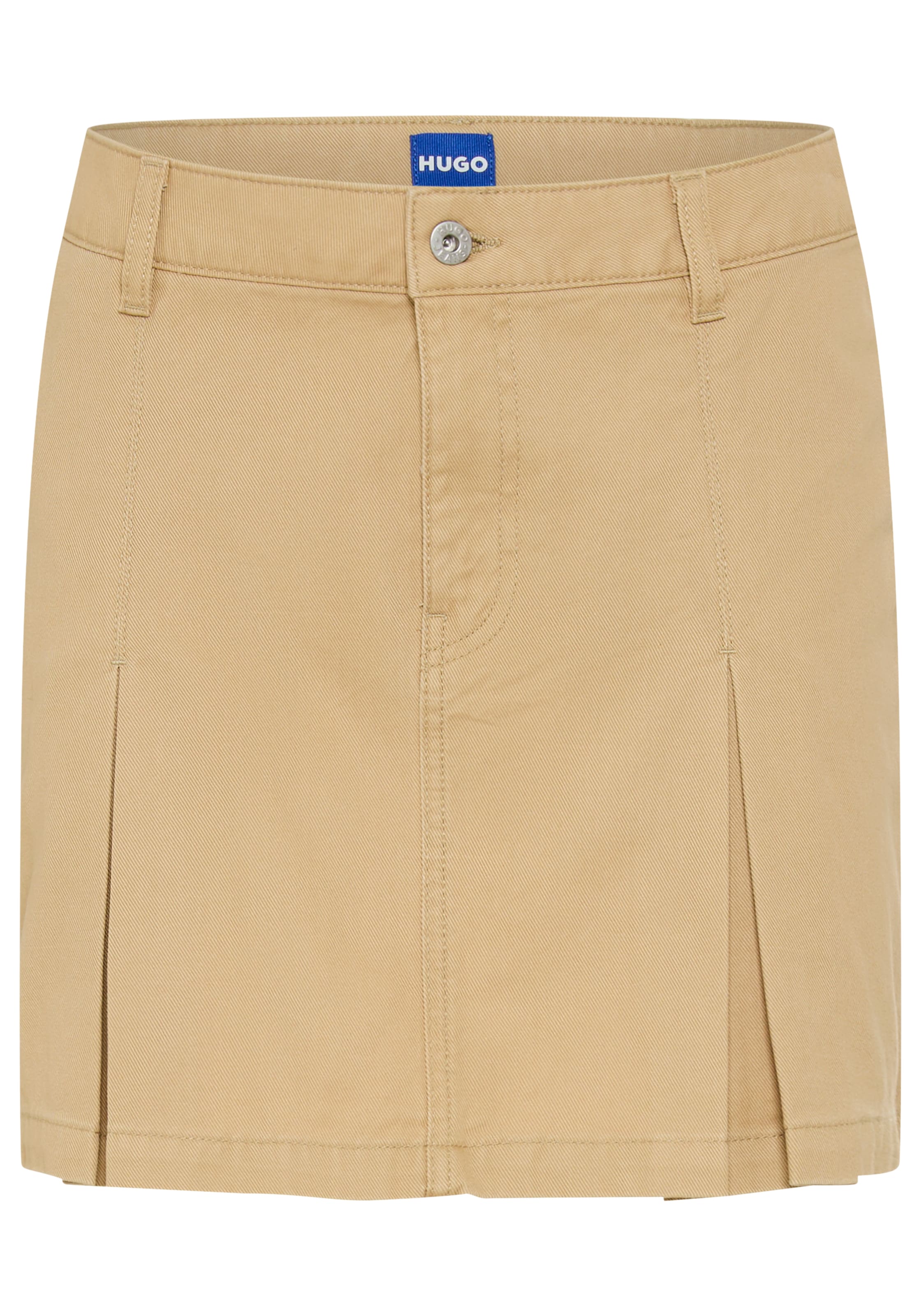 HUGO Blue Minirock »Rundale« mit Falten, Mid Waist