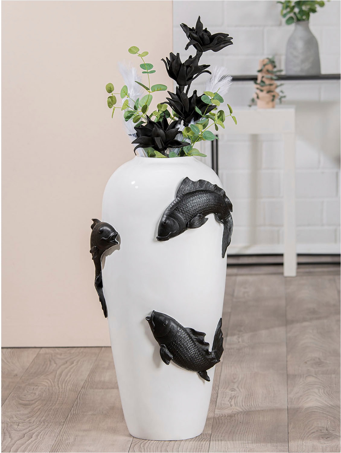 Bodenvase »Vase "Koi"«, (1 St.)