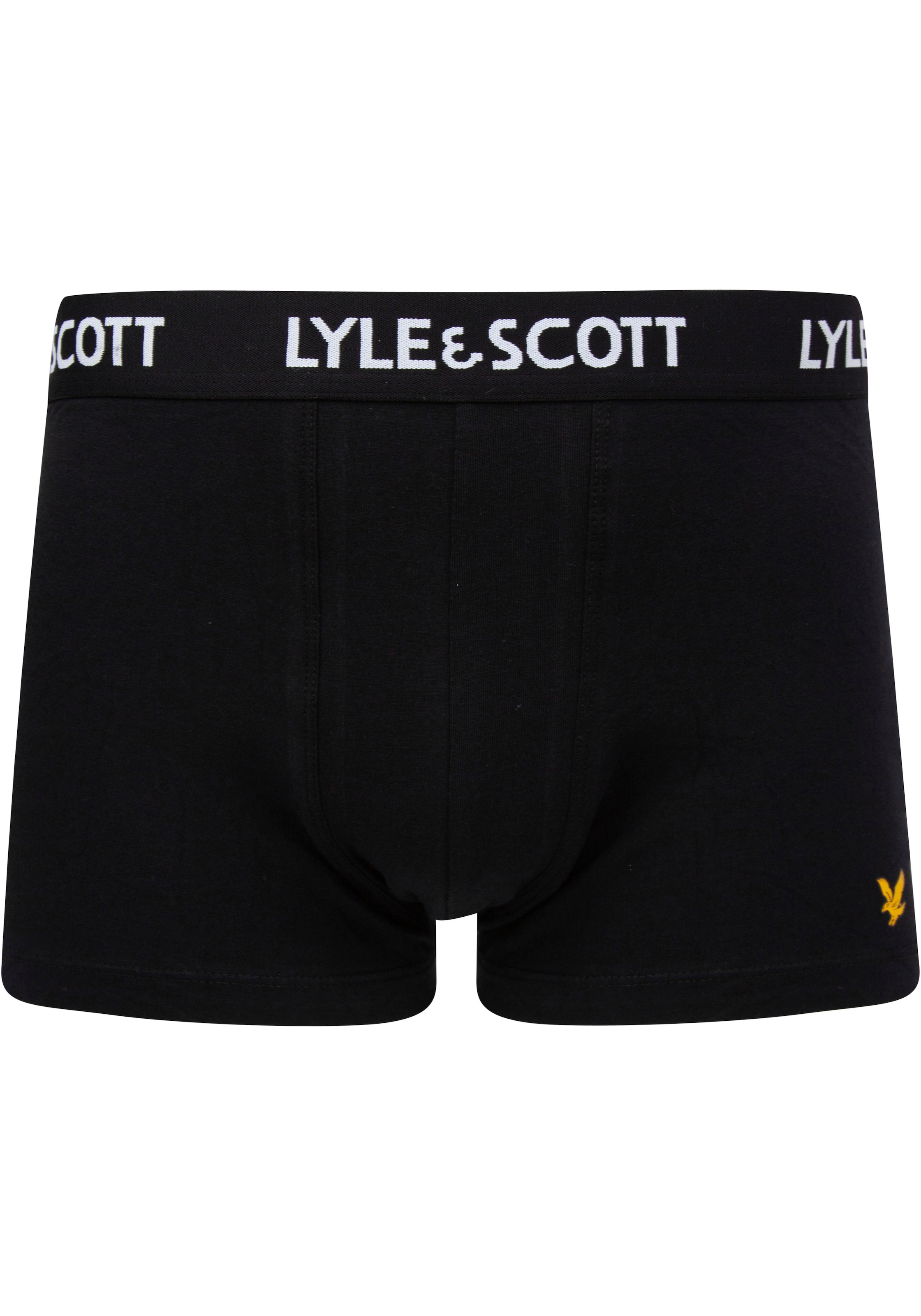 Lyle & Scott Boxershorts, (Packung, 3 St.), mit Logo-Elastikbund