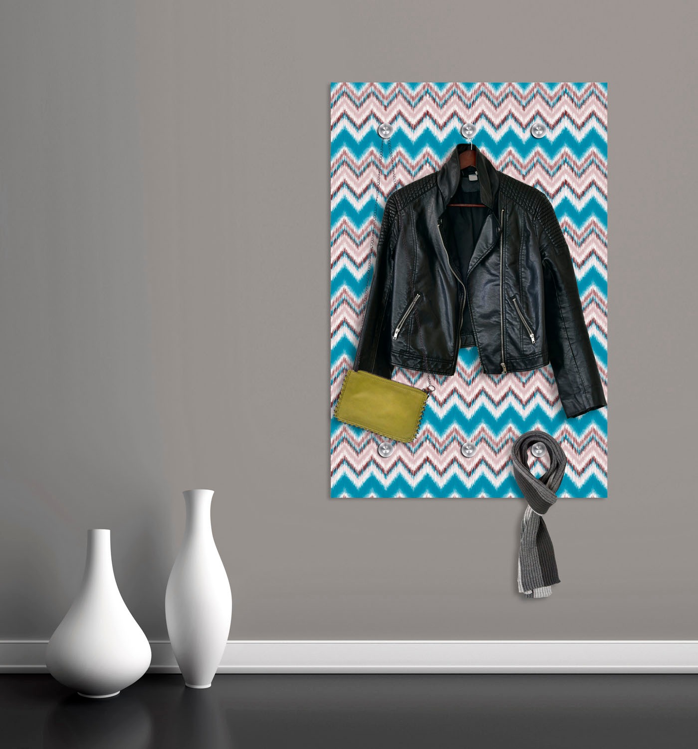 queence Garderobenleiste "Dandelion", Wand Garderobe, Pflanze, Pusteblume, günstig online kaufen