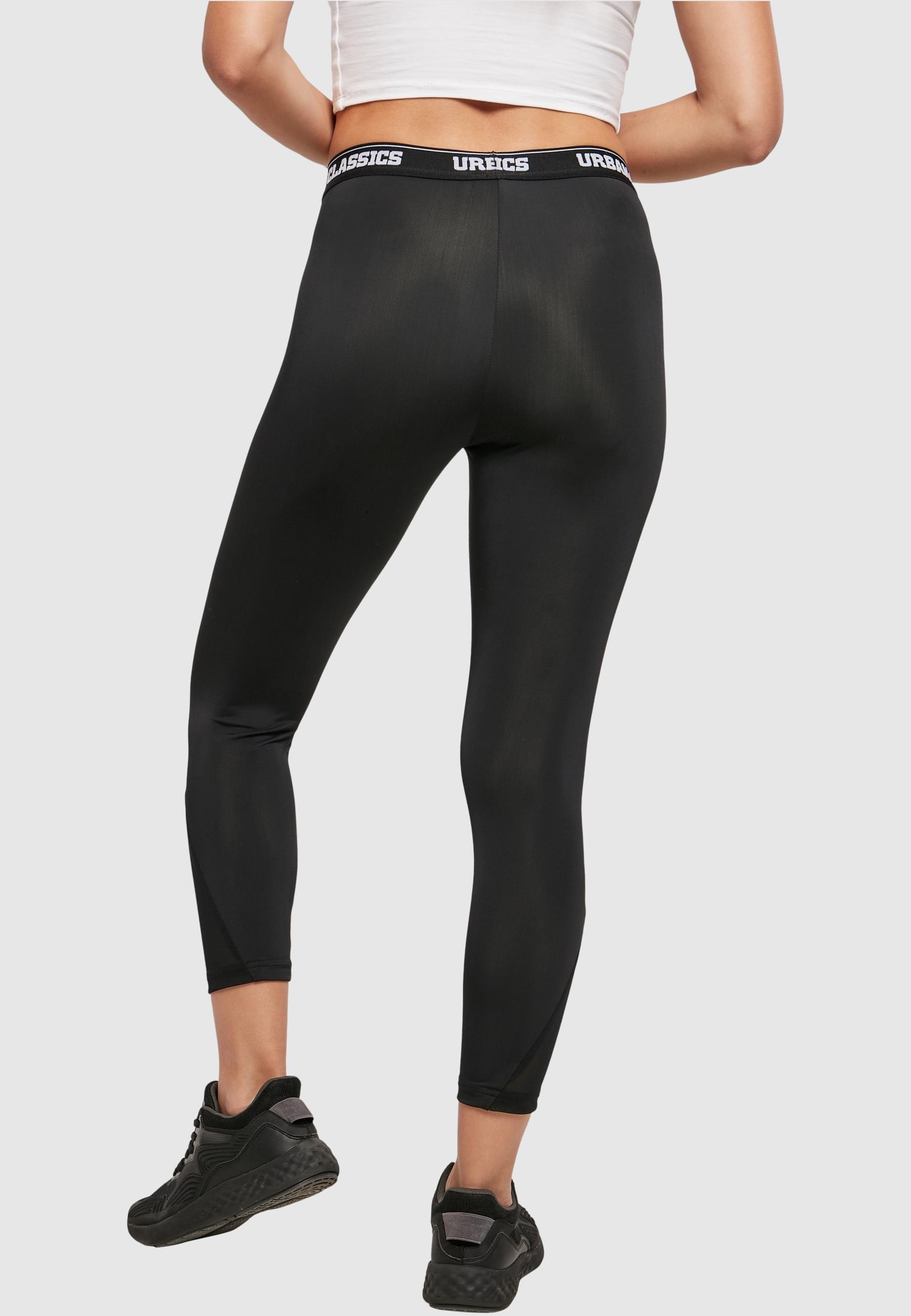 URBAN CLASSICS Leggings »Urban Classics Damen Ladies Tech Mesh Pedal Pusher Leggings«, (1 tlg.)