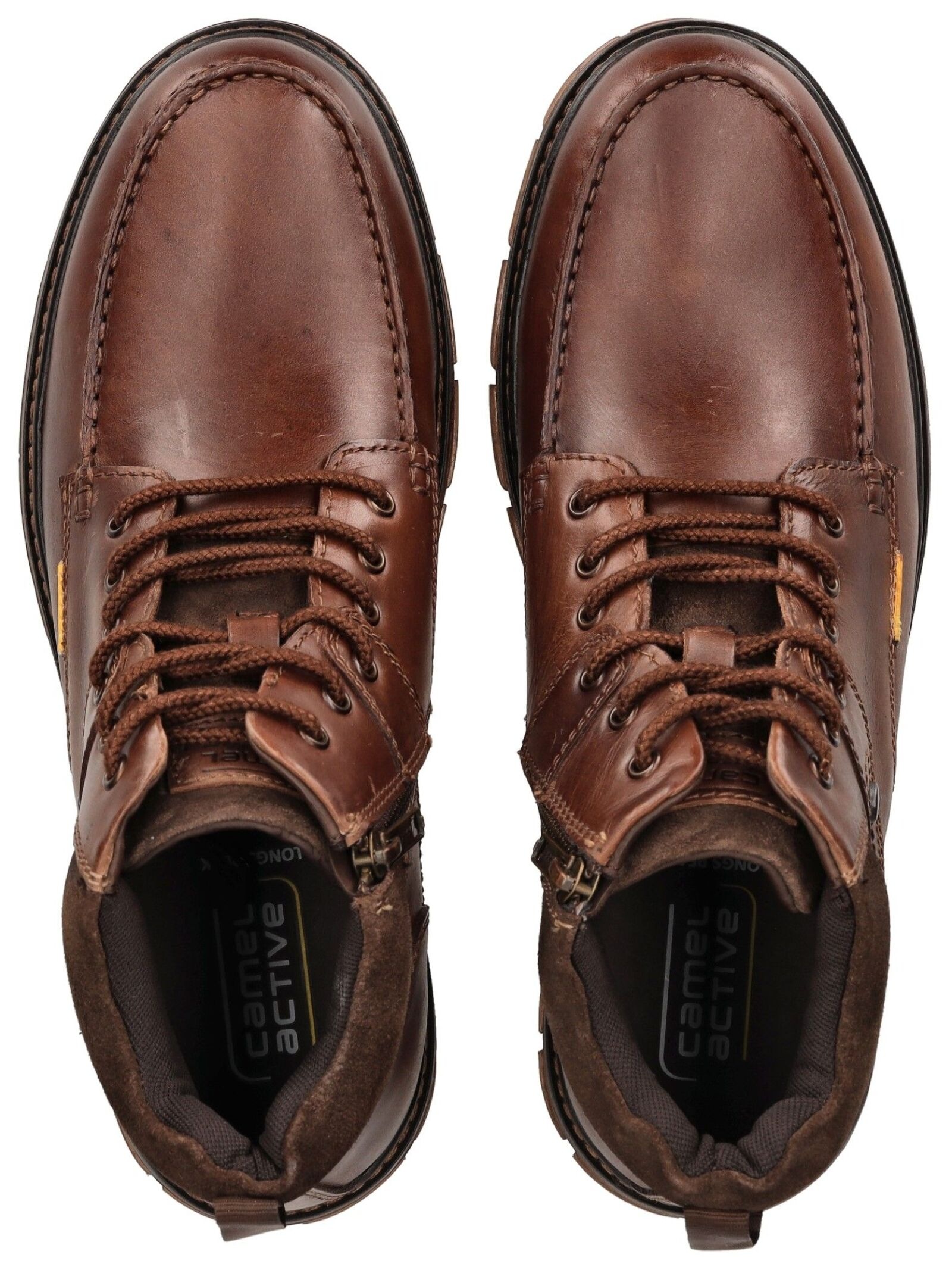 camel active Schnürstiefelette »camel active Stiefelette Leder«