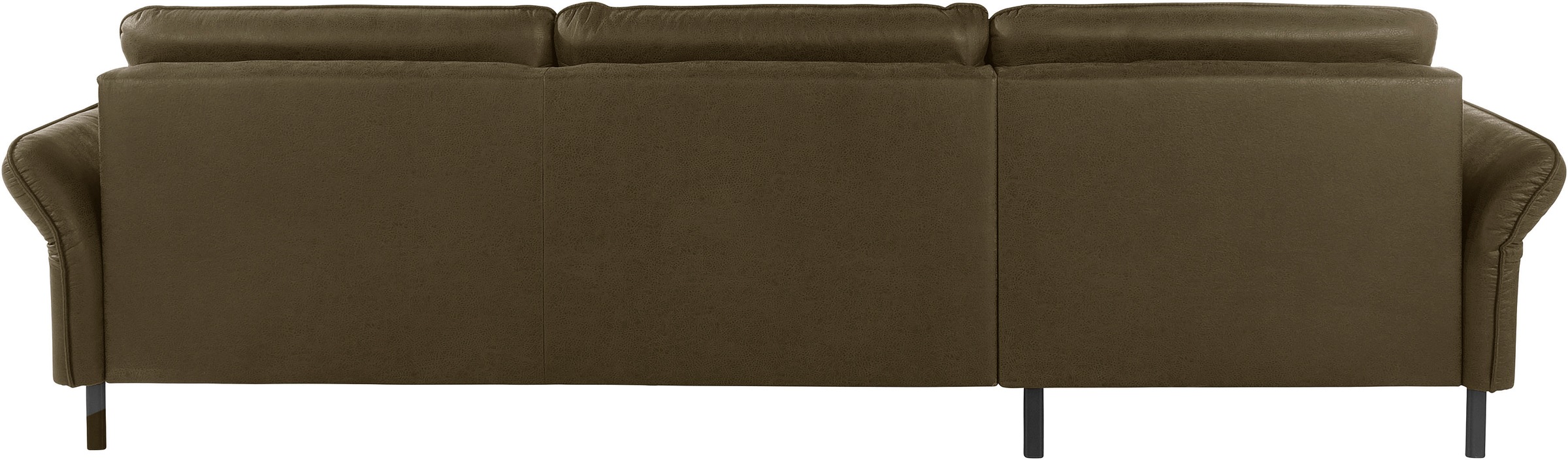 Ecksofa HOME AFFAIRE "Birkholm L-Form", grün (olive), B:267cm H:83cm T:174cm, 100% Polyester, Sofas, Ecksofa, Armlehnverstellung, auch in Easy Clean Bezug - mit Wasser zu reinigen 3