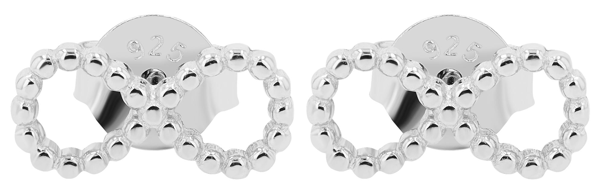 Adelia´s Paar Ohrhänger "Damen Ohrringe – Ohrstecker Unendlichkeitszeichen günstig online kaufen