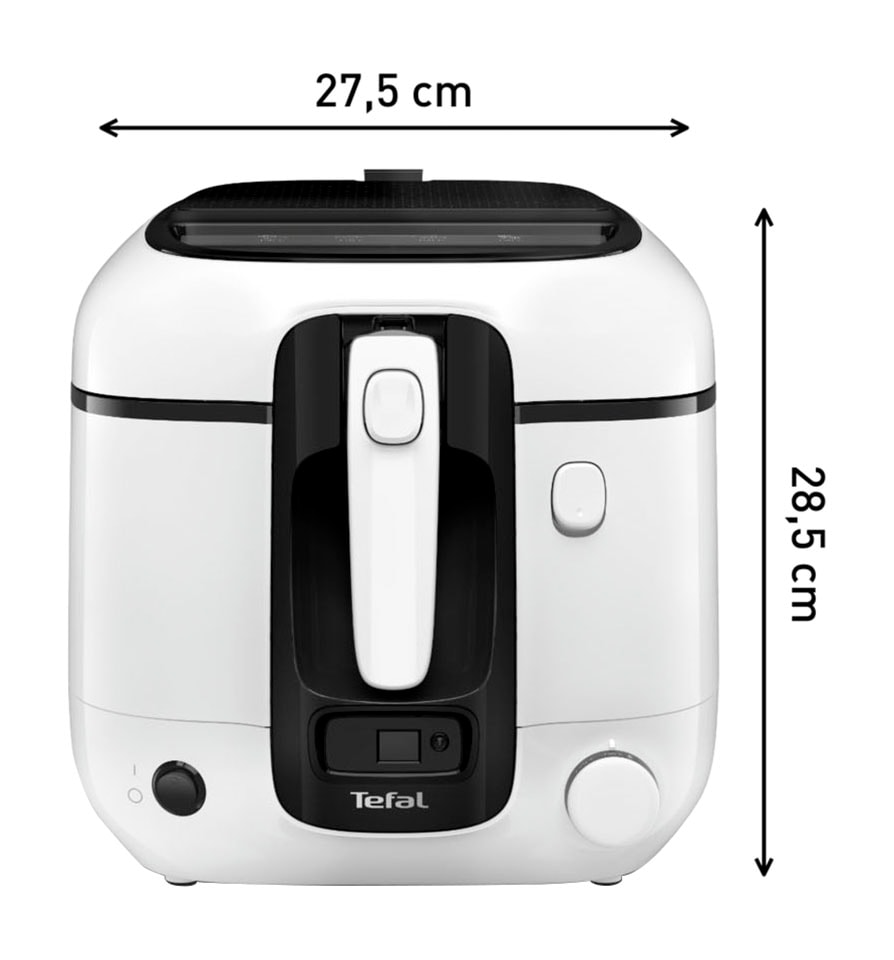 Tefal Fritteuse »FR3140 Super Uno«, 1800 W, Fassungsvermögen 2,2 l, mit Timer, Kapazität: 2,2 L, sehr einfache Reinigung, Geruchsfilter