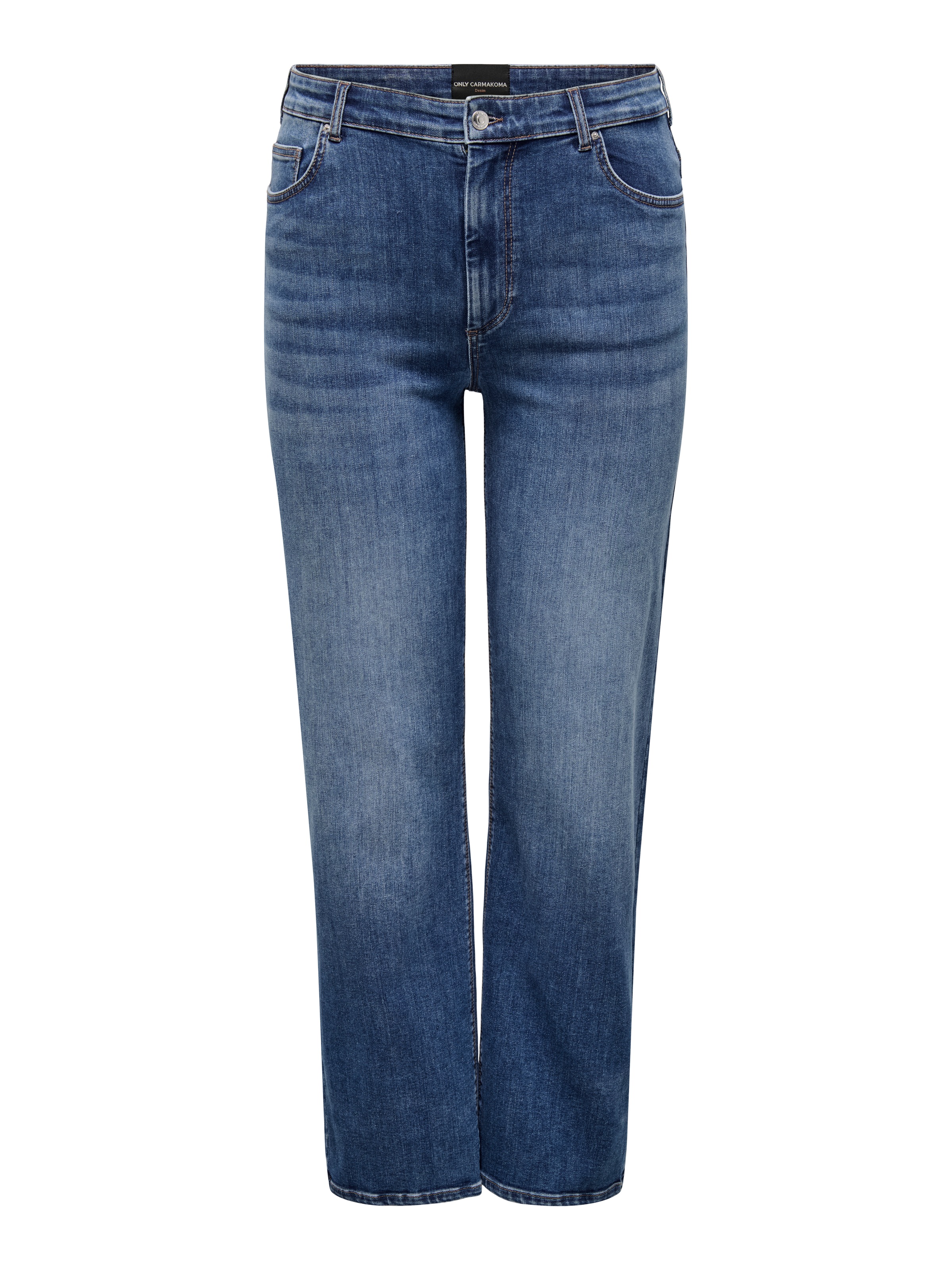 ONLY CARMAKOMA Straight-Jeans "CARWILLY MID STRAIGHT DNM TAI021" günstig online kaufen
