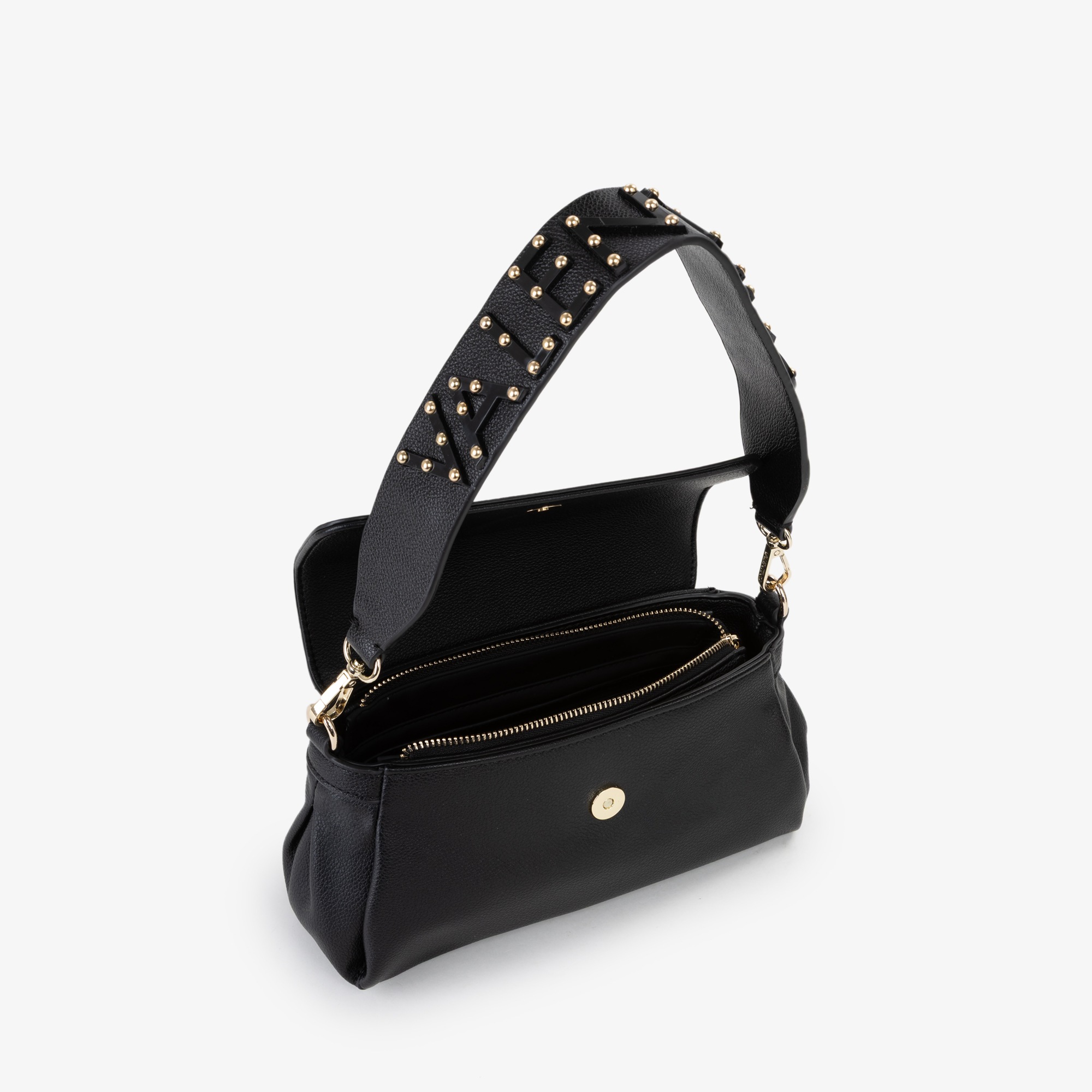 VALENTINO BAGS Umhängetasche »DEA RE« Damen Handtasche, Schultertasche mit Nieten am Tragegriff