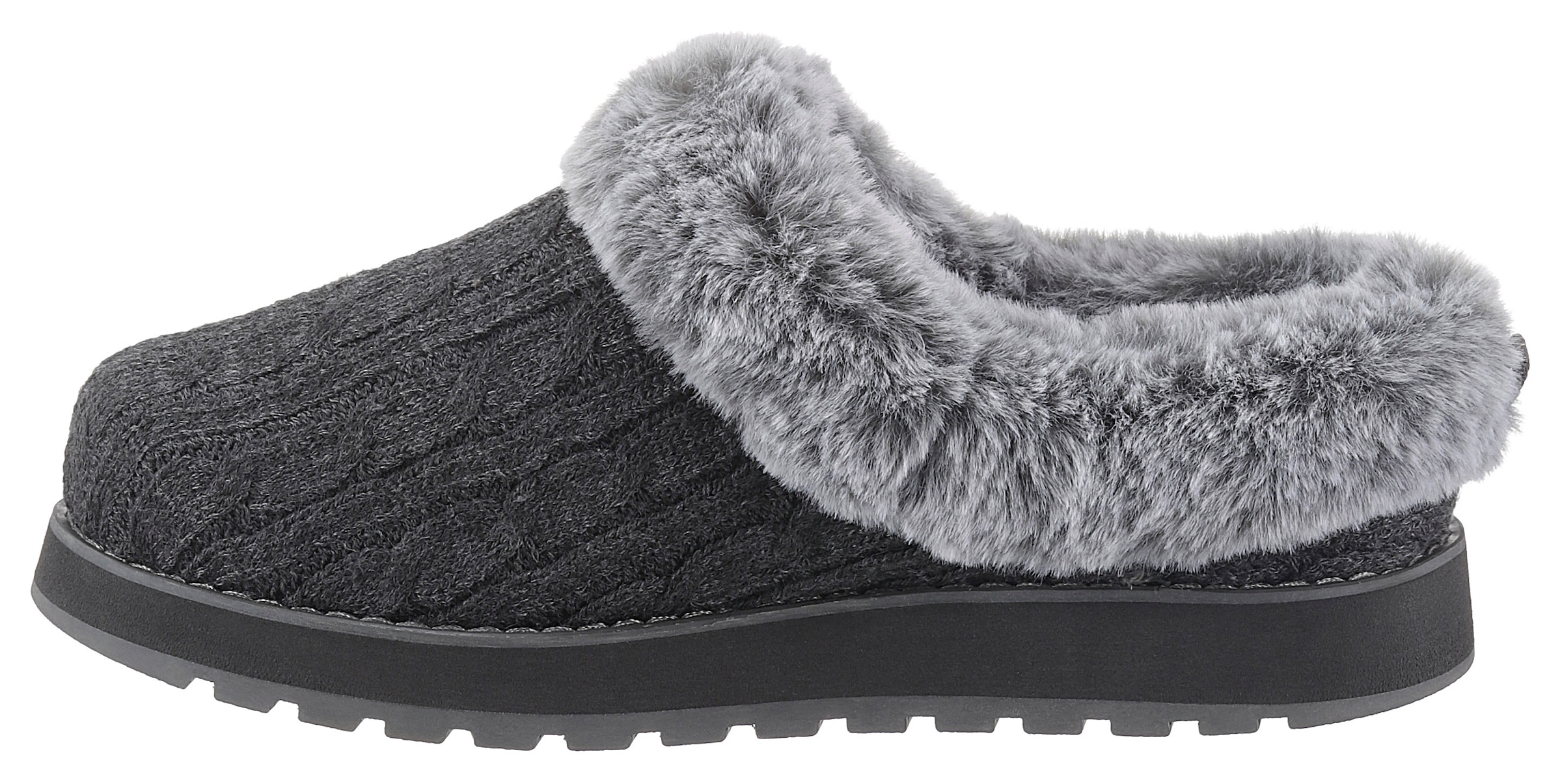 Skechers Pantoffel »KEEPSAKES - ICE ANGEL«, in Strick-Optik