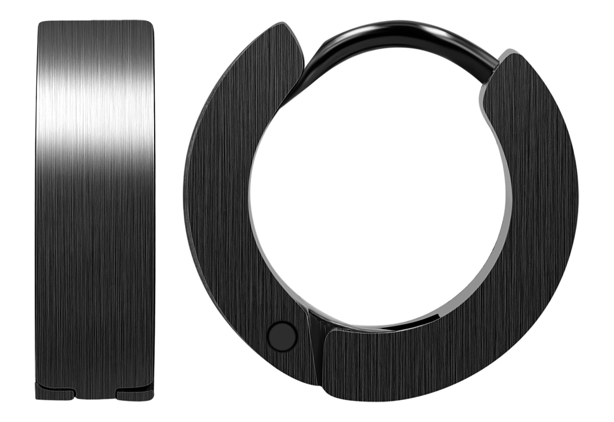 Adelia´s Klappcreolen »Damen Ohrringe – Klappcreole aus Edelstahl« Eine schöne Geschenkidee für jeden Anlass