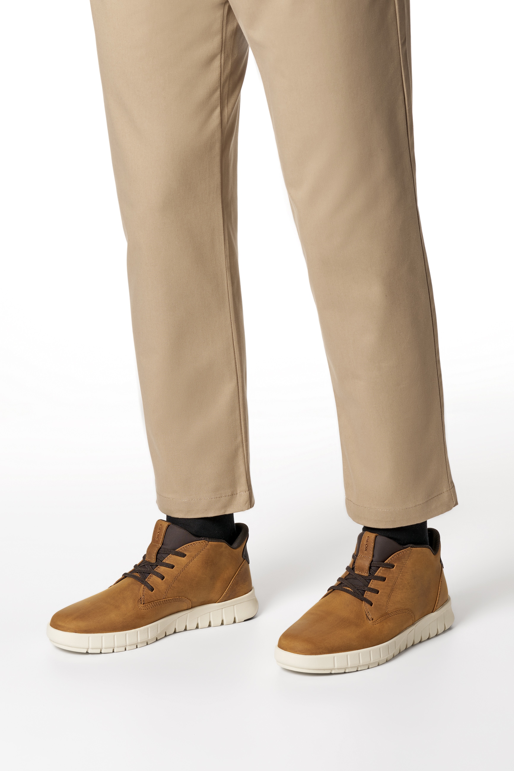 Geox Sneaker »U FLEXTRIDE PLUS«  Schlupfboots, Herbstboots mit dezenten Ziernähten