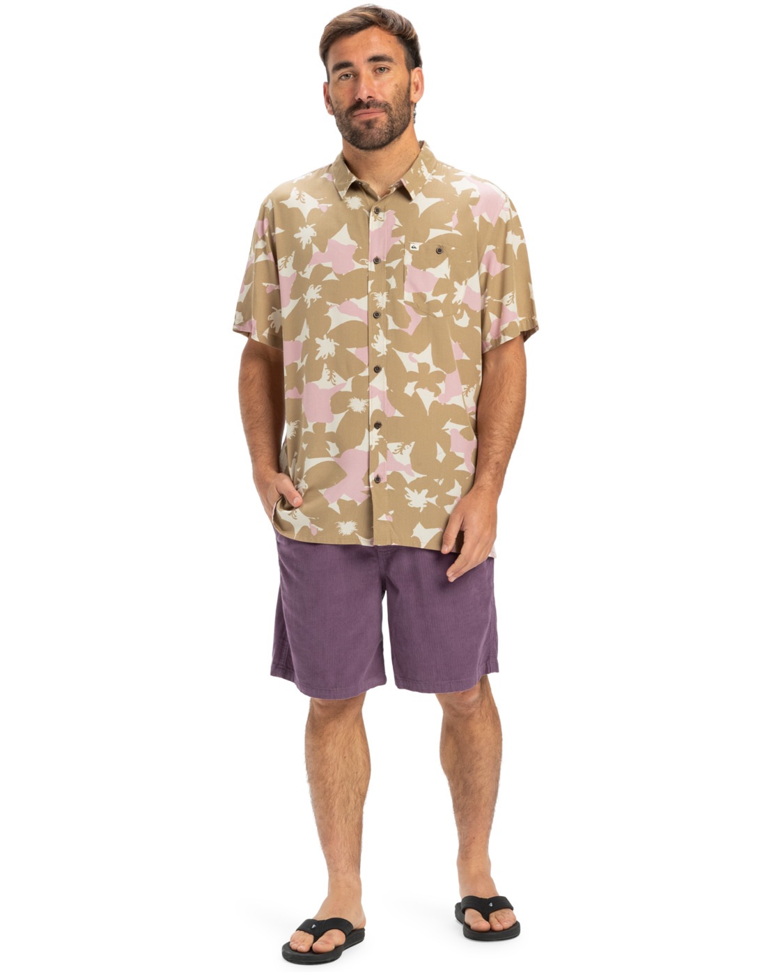 Quiksilver Kurzarmhemd »Safe Paradise«
