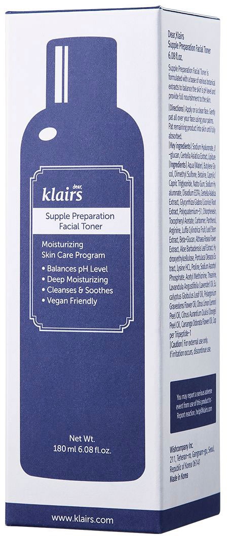 Dear Klairs Toner »Supple Preparation Facial Toner«
