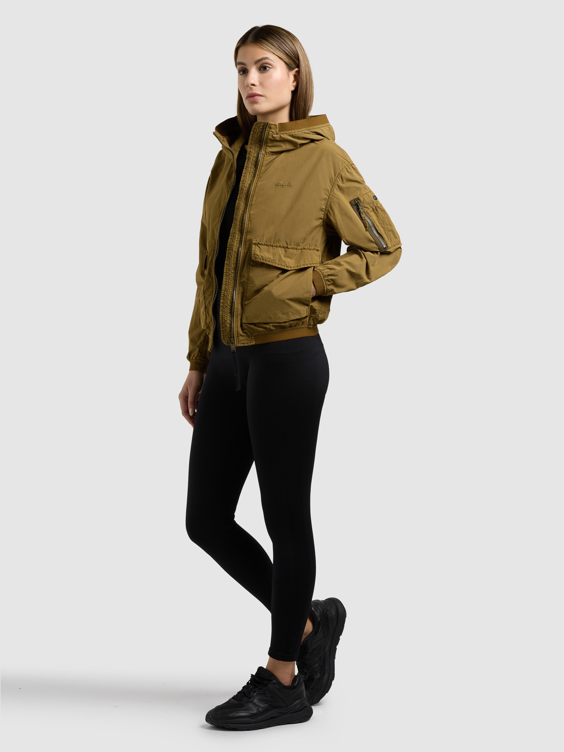 khujo Blouson »VONA« mit Kapuze