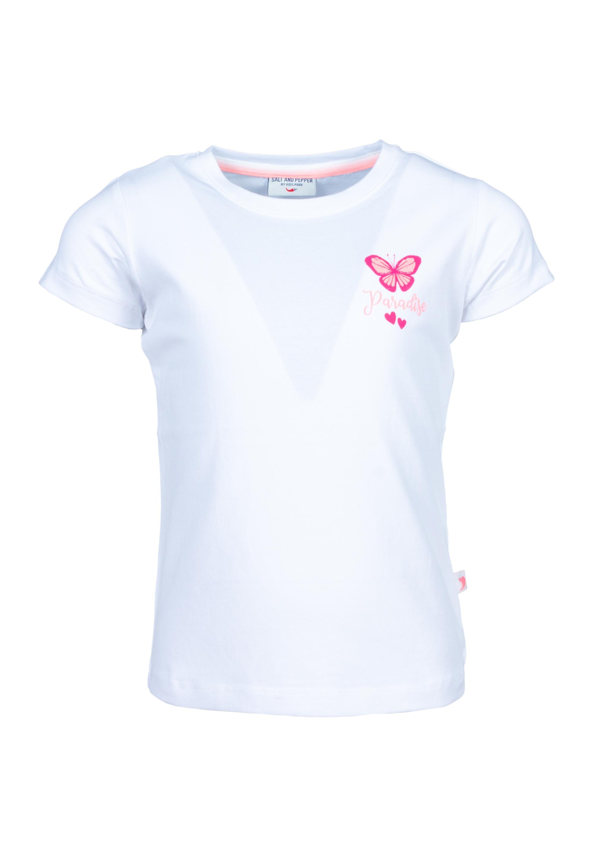 SALT AND PEPPER T-Shirt »Fancy«, 2er-Pack mit wunderschönem Schmetterlingsdruck