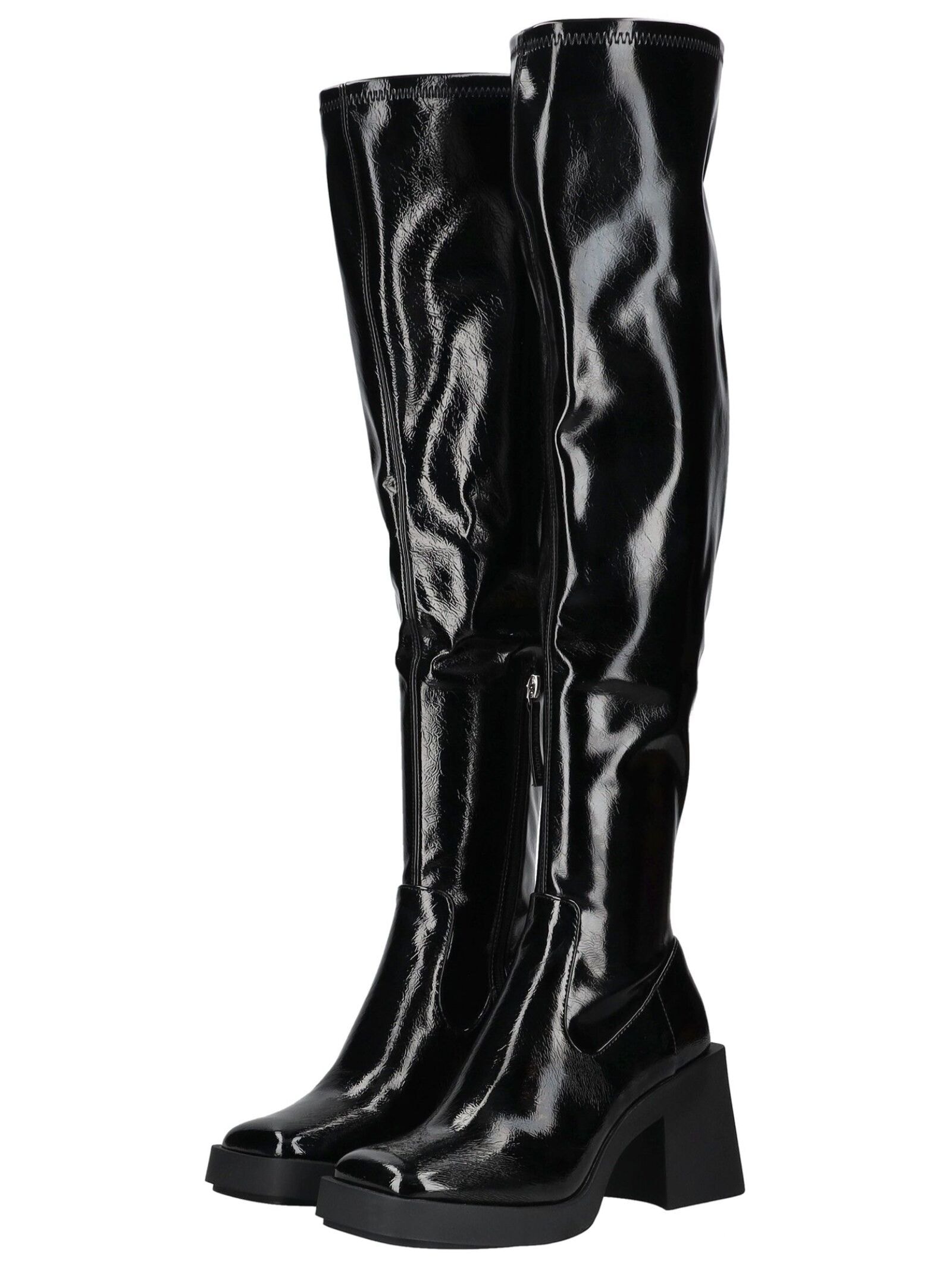 STEVE MADDEN Overkneestiefel »STEVE MADDEN Stiefel Lederimitat«