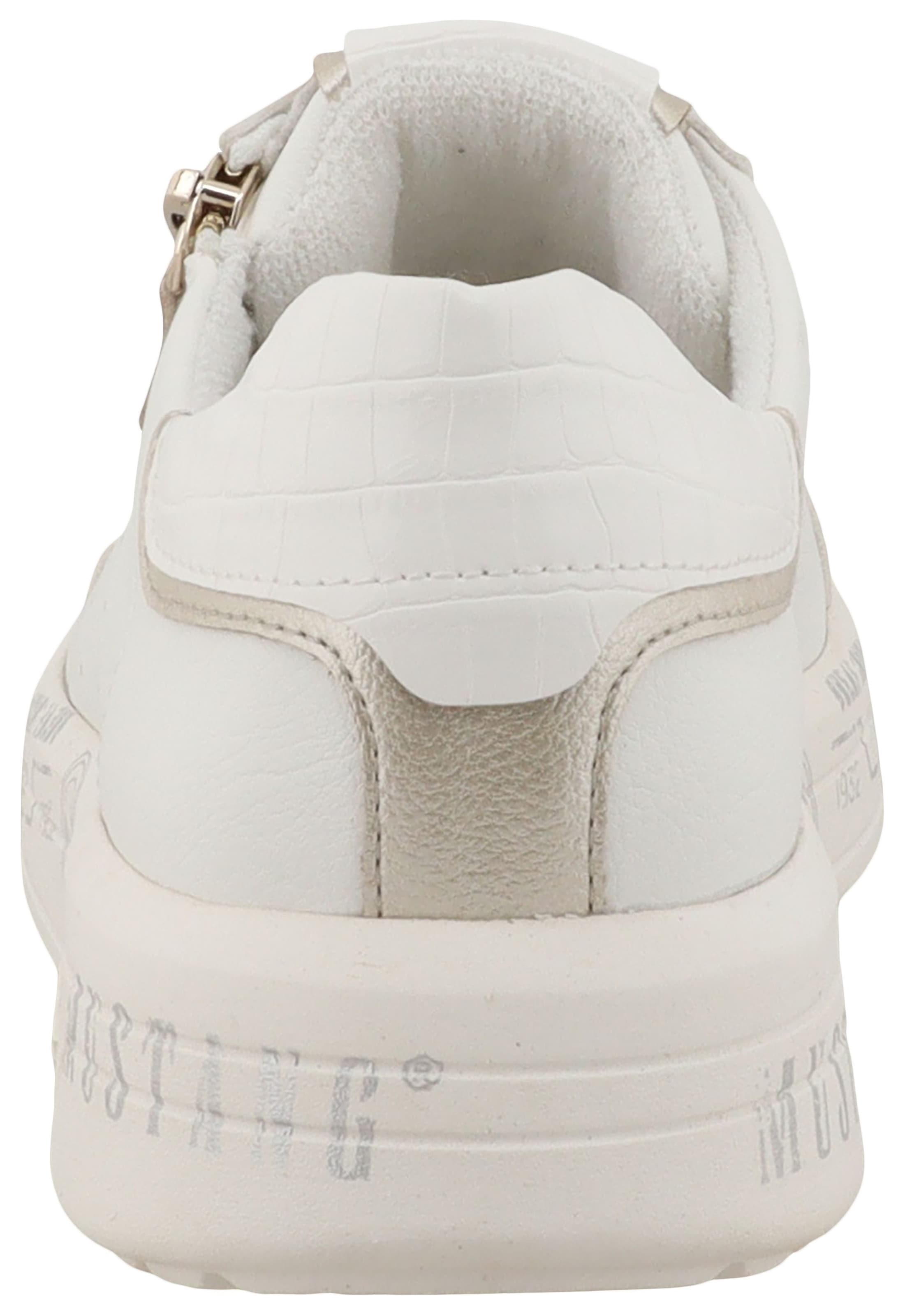 Mustang Shoes Sneaker »Noralie«  Freizeitschuh, Halbschuh, Schnürschuh mit seitlichem Reißverschluss