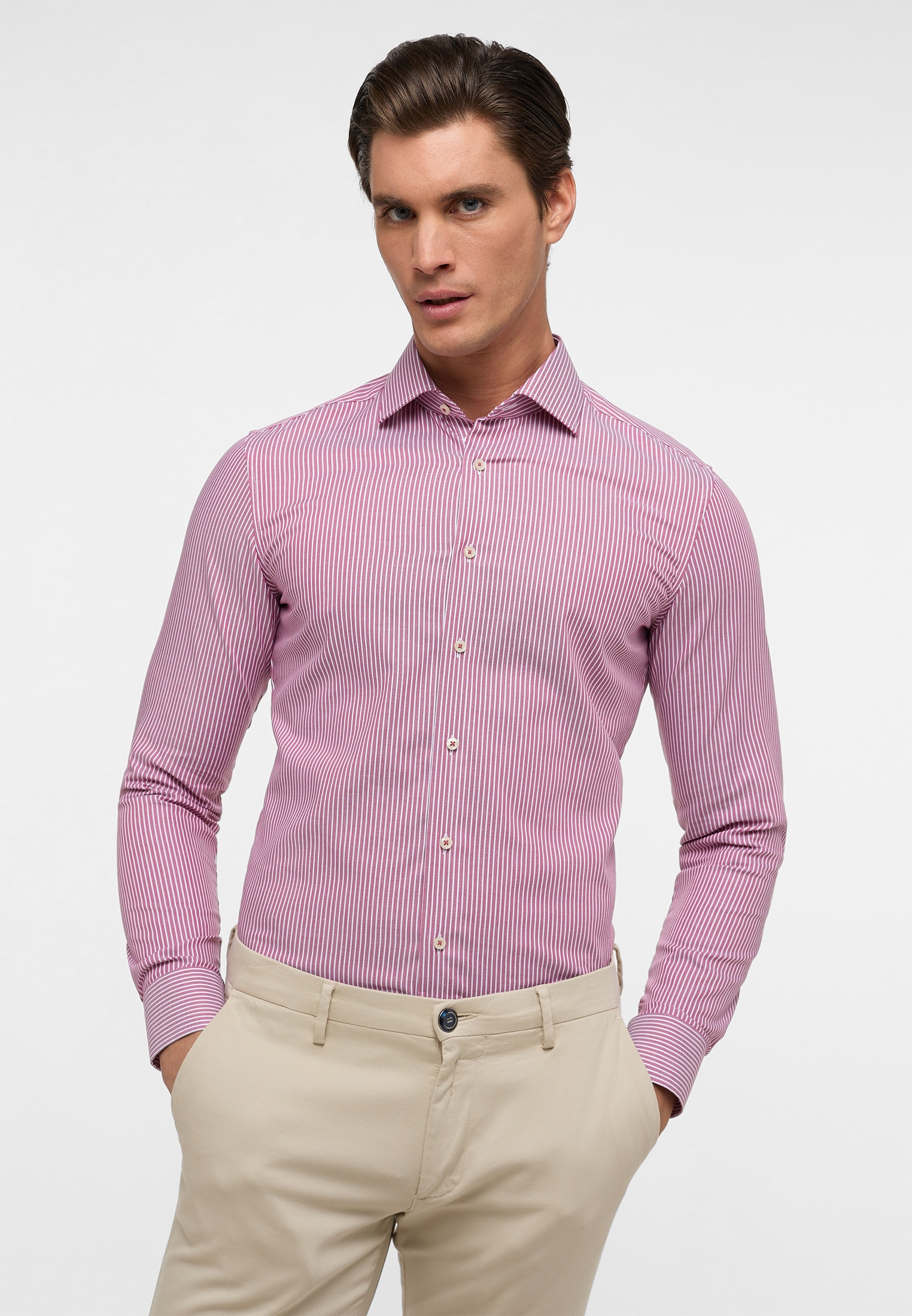 Eterna Langarmhemd "SLIM FIT", NON IRON (bügelfrei) günstig online kaufen