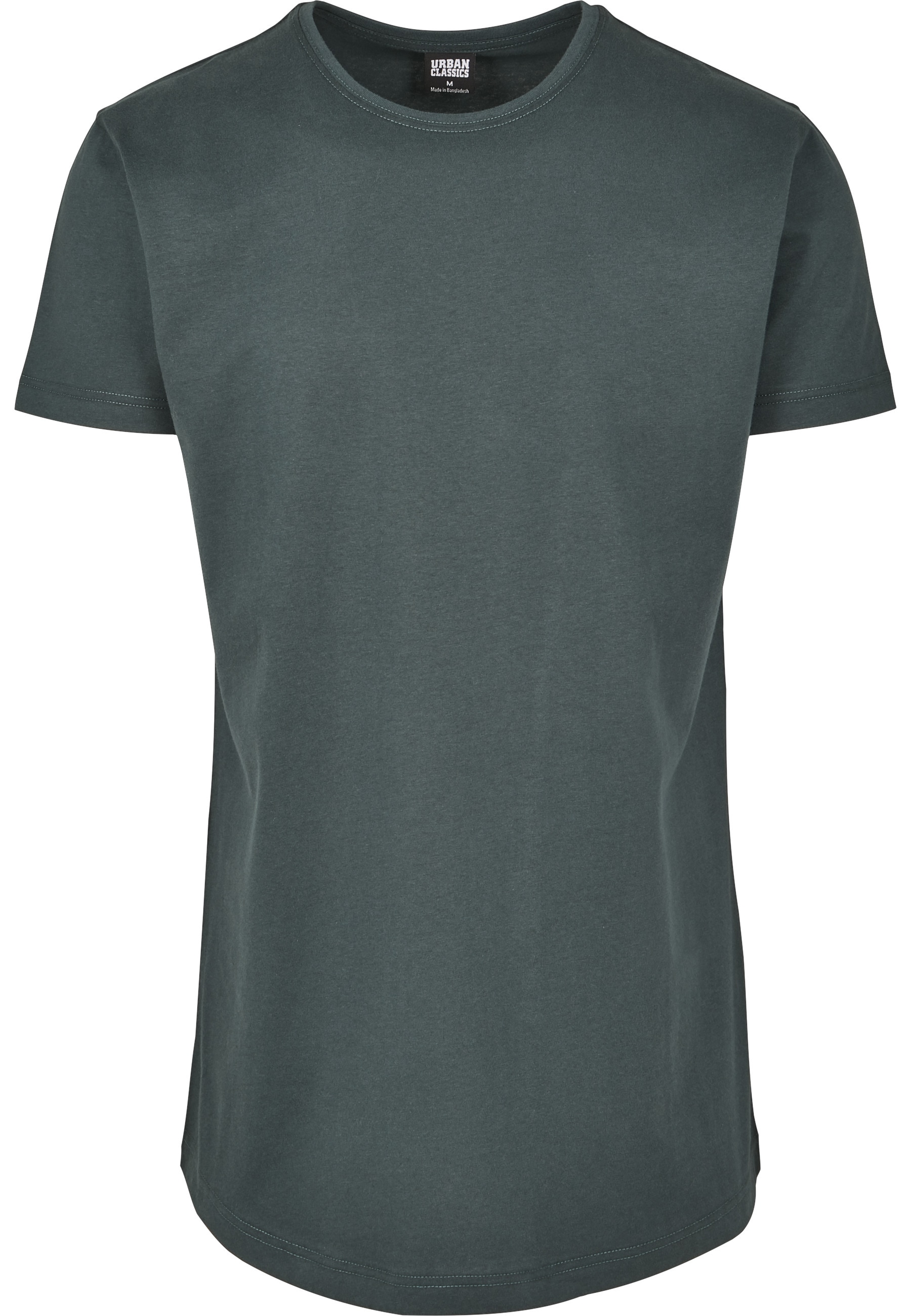 URBAN CLASSICS Kurzarmshirt "Urban Classics Herren Shaped Long Tee" 1 Stk.