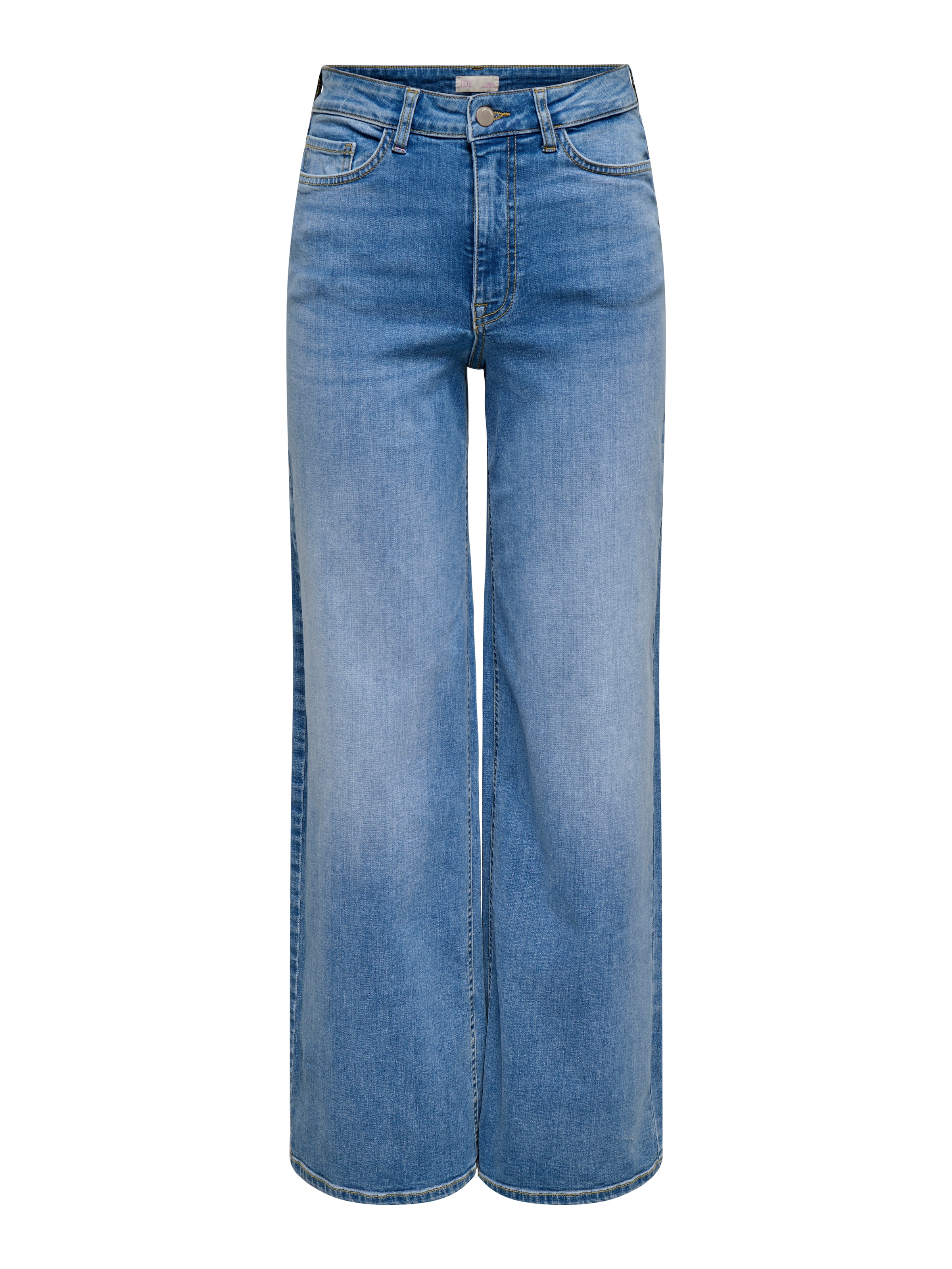 JDY High-waist-Jeans "JDYFELINA-FINA HW WIDE MED BLUE DNM NOOS" günstig online kaufen