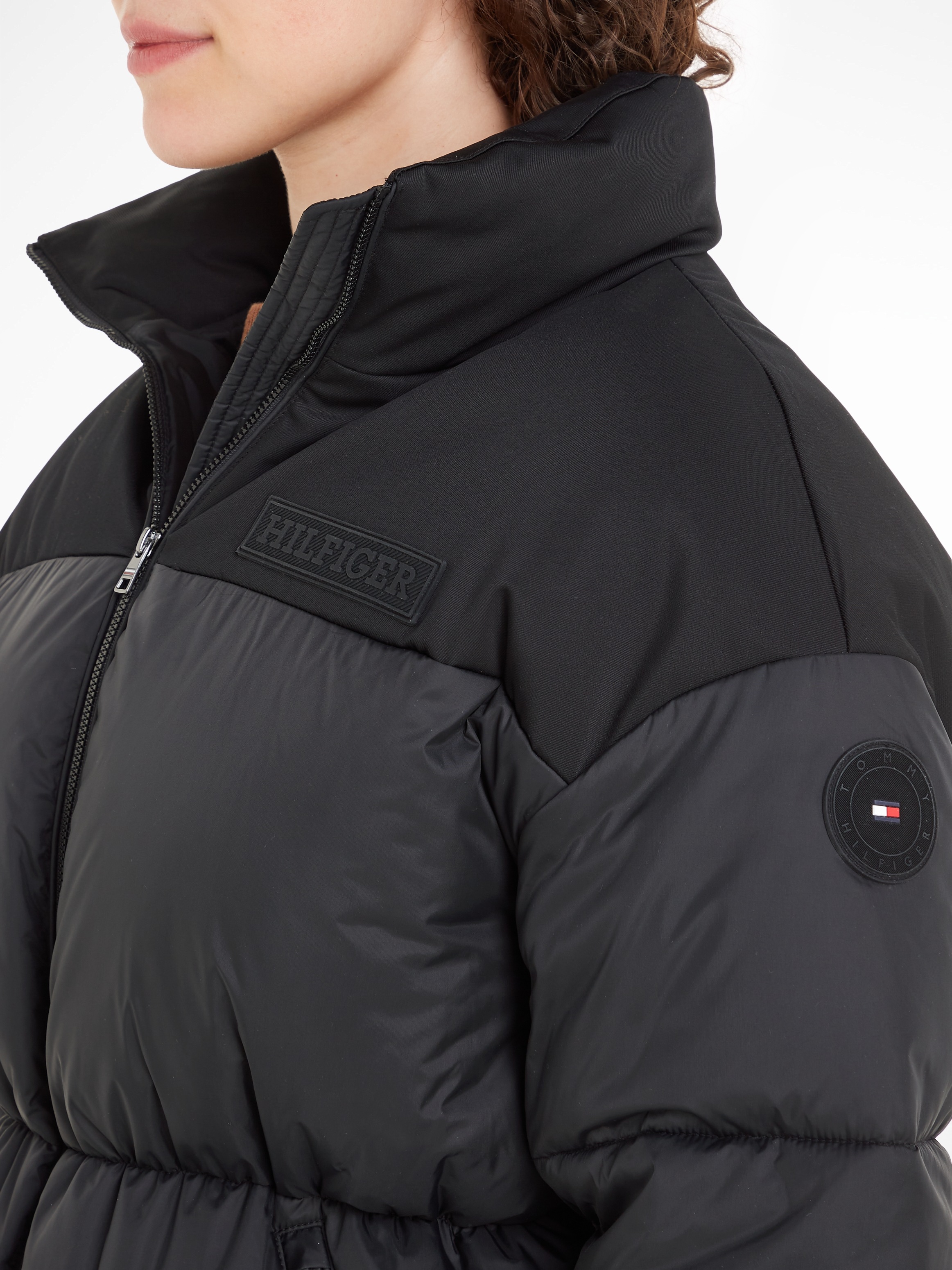 Thumbnail - Tommy Hilfiger Steppjacke "NEW YORK PUFFER JACKET", mit verstellbarem Bund an der Taille