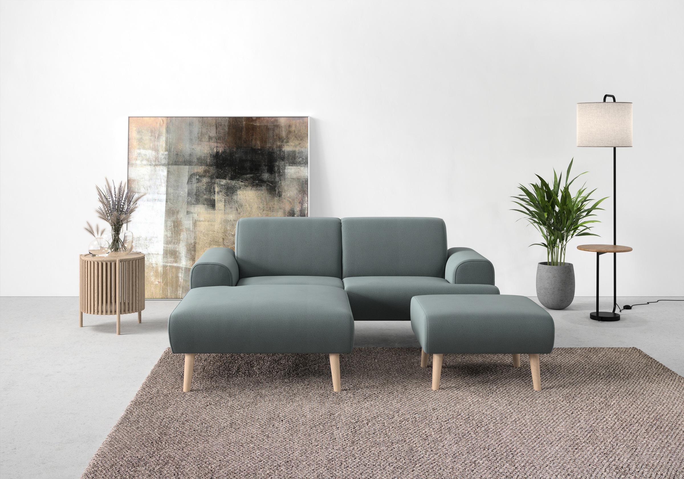andas Ecksofa »Swift L-Form«, Federkern-Polsterung, B/T/H: 192/83/176 cm