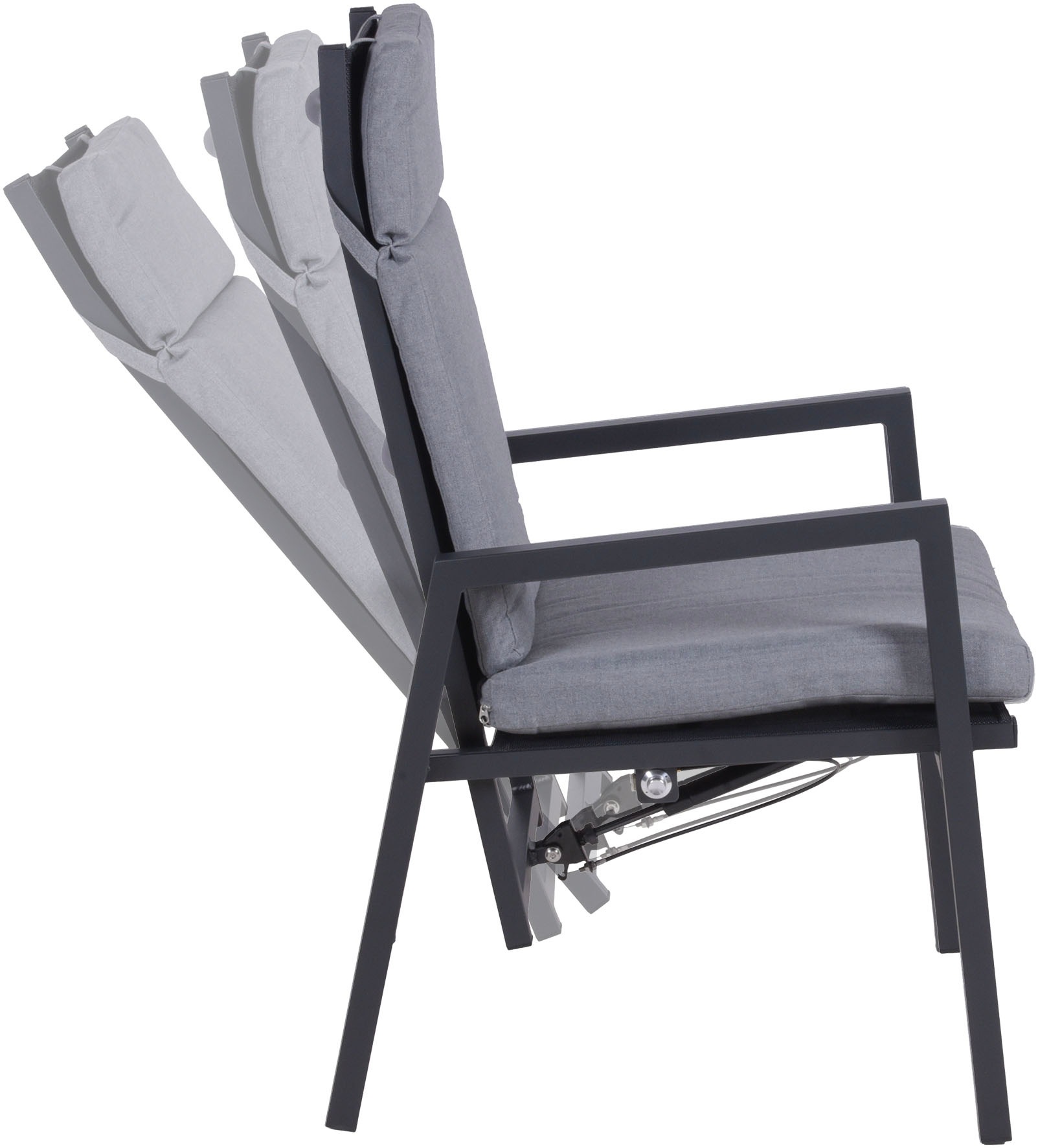 Garden Pleasure Stapelstuhl »SINTRA« (Set) 4 Stk.Rückenlehne verstellbar