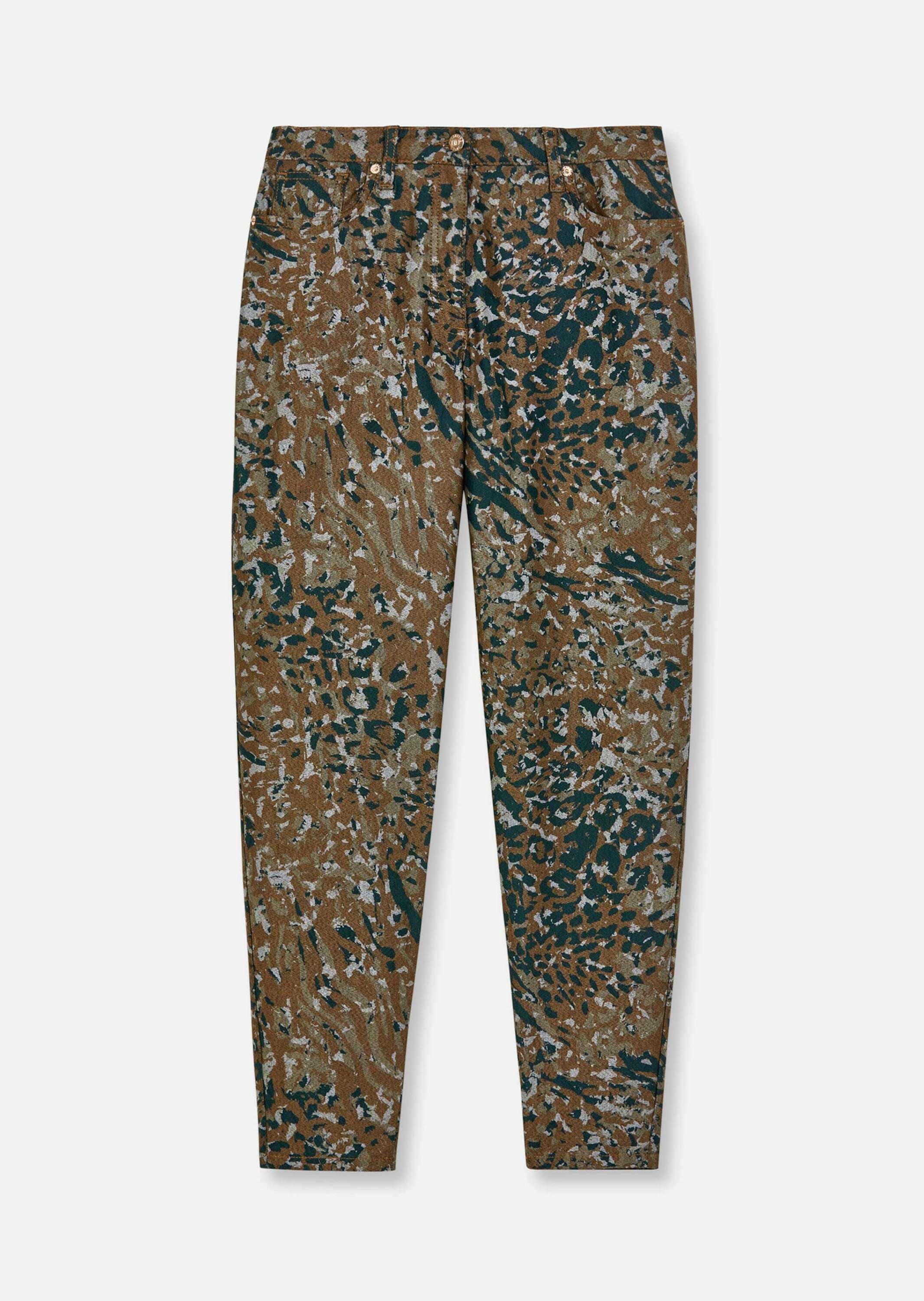 MADELEINE Regular-fit-Jeans "Jeans Karottenjeans im Highwaist-Stil"