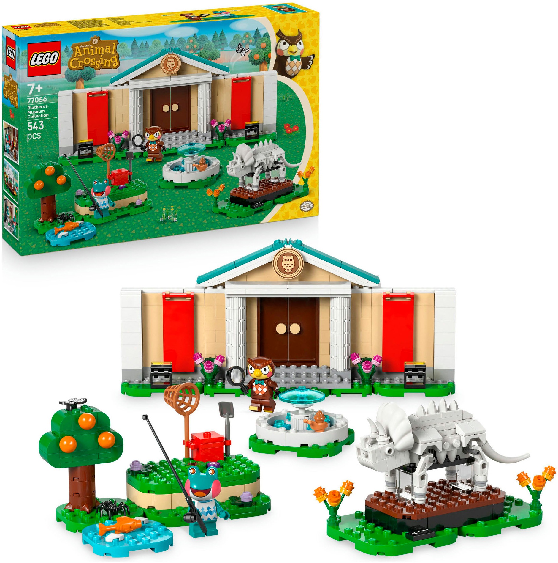 LEGO Kinder Konstruktionsspielsteine "Eugens Museumssammlung (77056), LEGO Animal Crossing"bunt, Kunststoff, Spielbausteine, Made in Europe