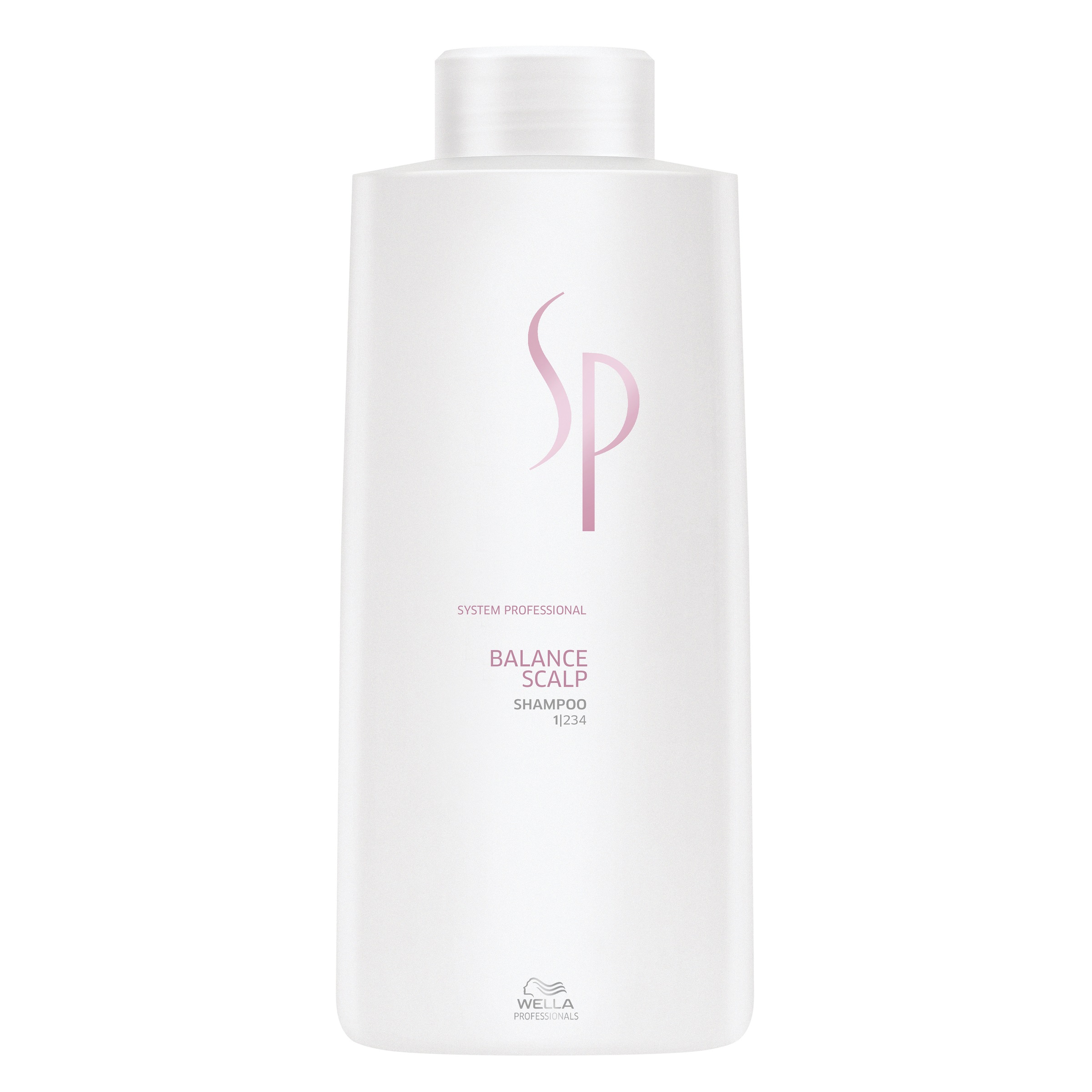 WELLA SP Haarshampoo "Balance Scalp Shampoo", 1.000mlweiß, Haarpflegemittel, gegen Juckreiz, gegen Rötungen, sanfte Pflege