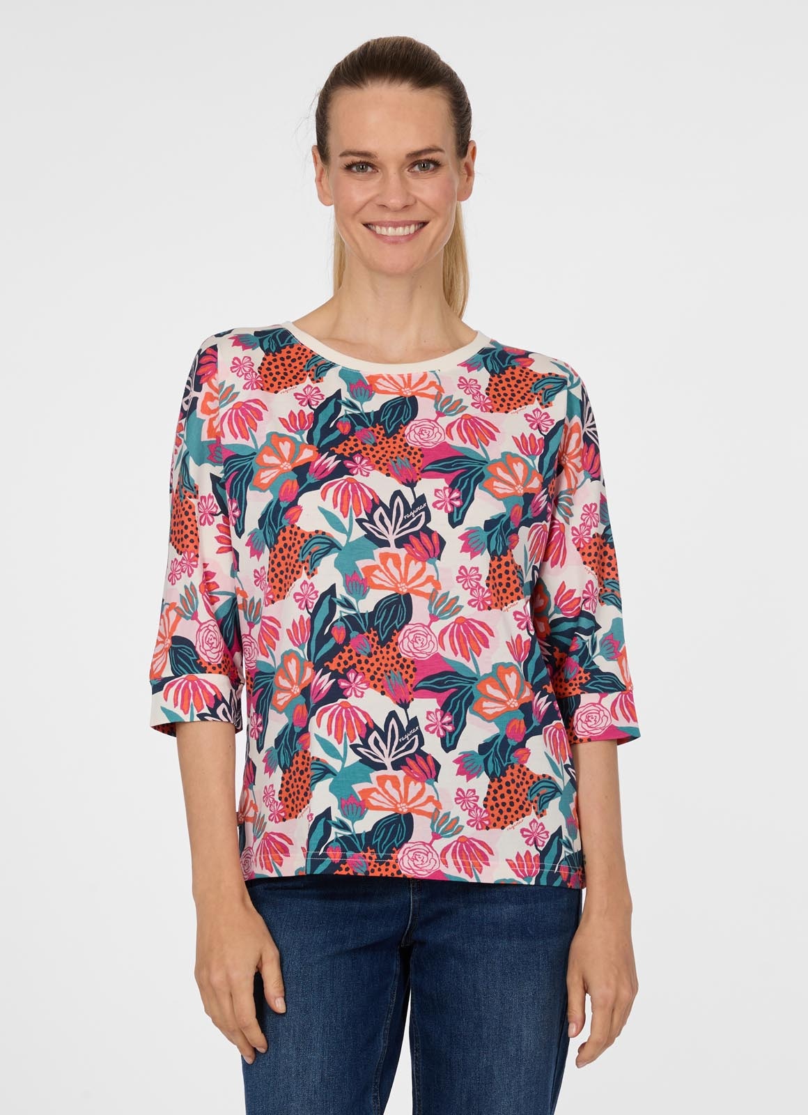Ragwear 3/4-Arm-Shirt »SHIMONA PRINT«