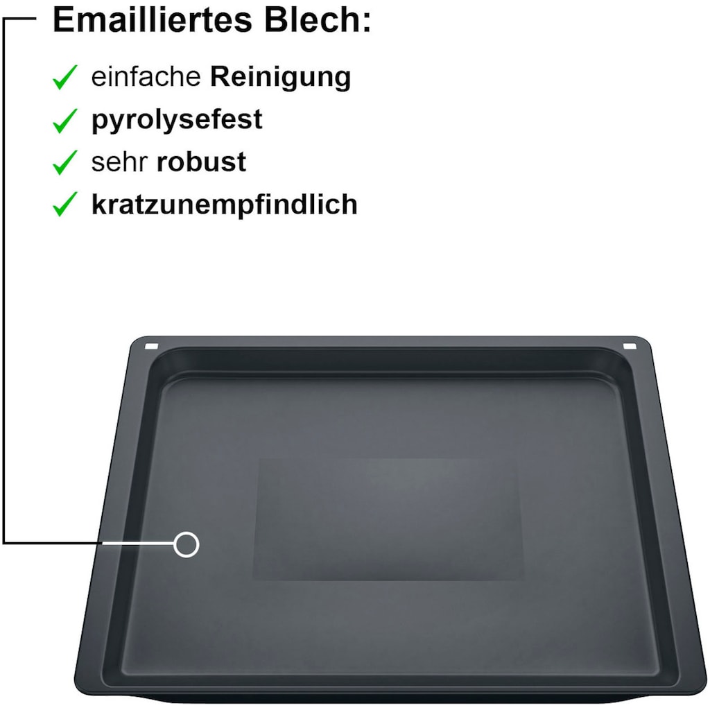 BOSCH Backblech »HEZ631070«, Stahl