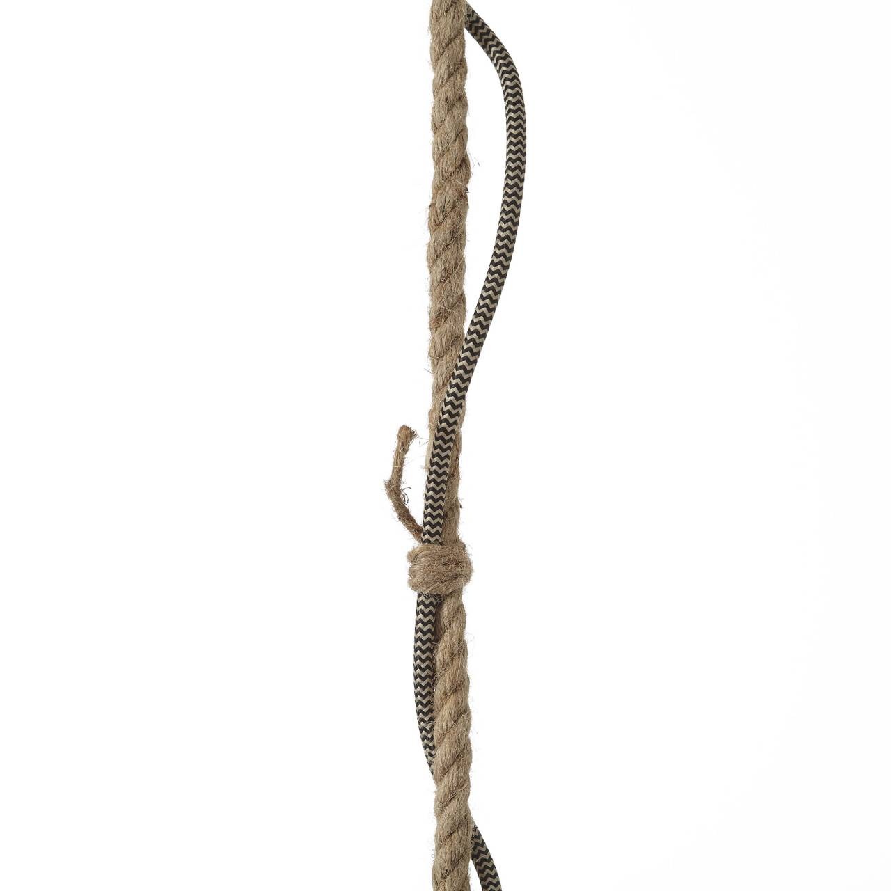 Brilliant Pendelleuchte »Narcy«, 3 flammig, Leuchtmittel E27 | ohne Leuchtmittel, Hängelampe 3flg burned steel/holz