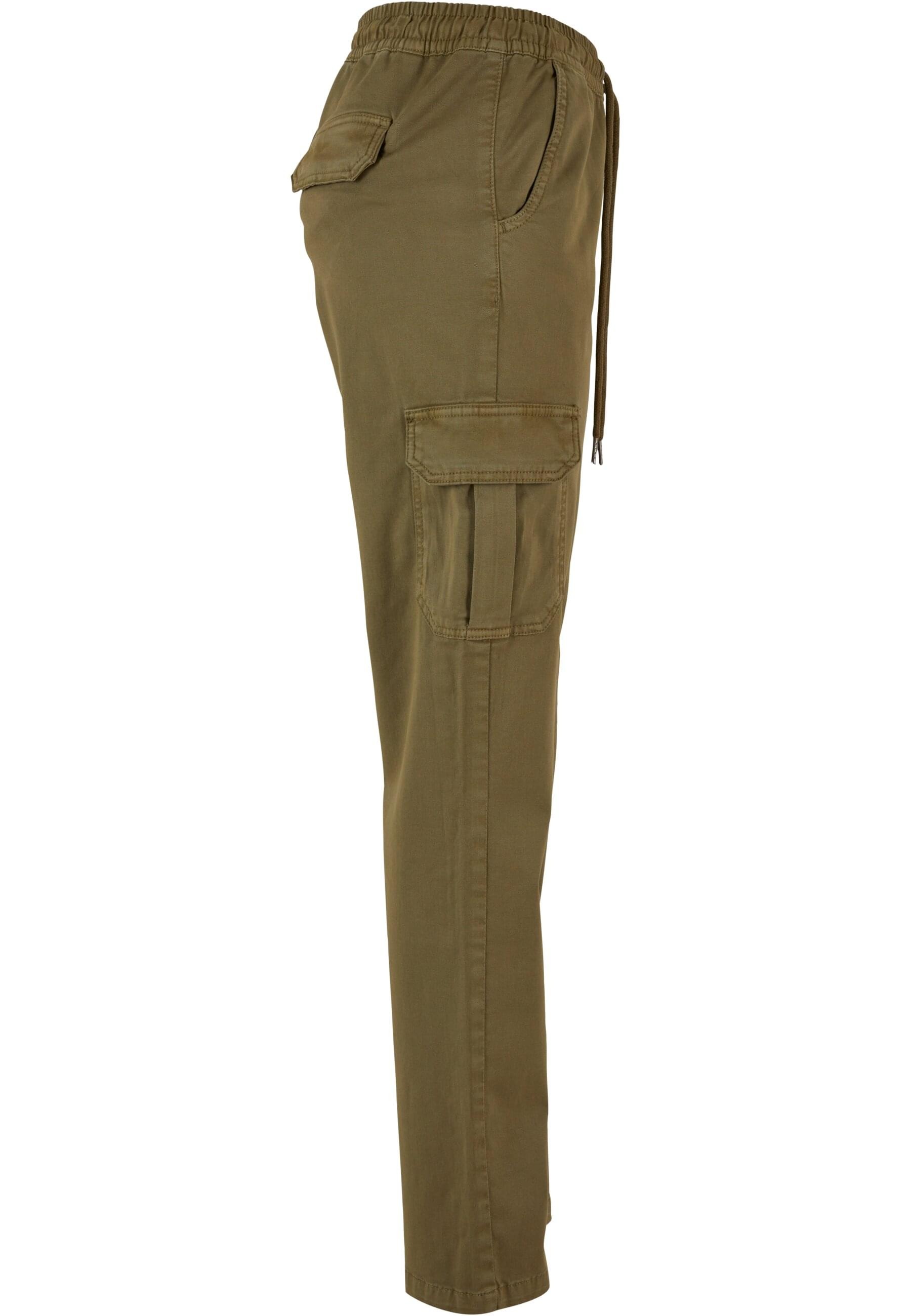 URBAN CLASSICS Cargohose »Urban Classics Damen Ladies High Waist Twill Cargo Pants«, (1 tlg.)