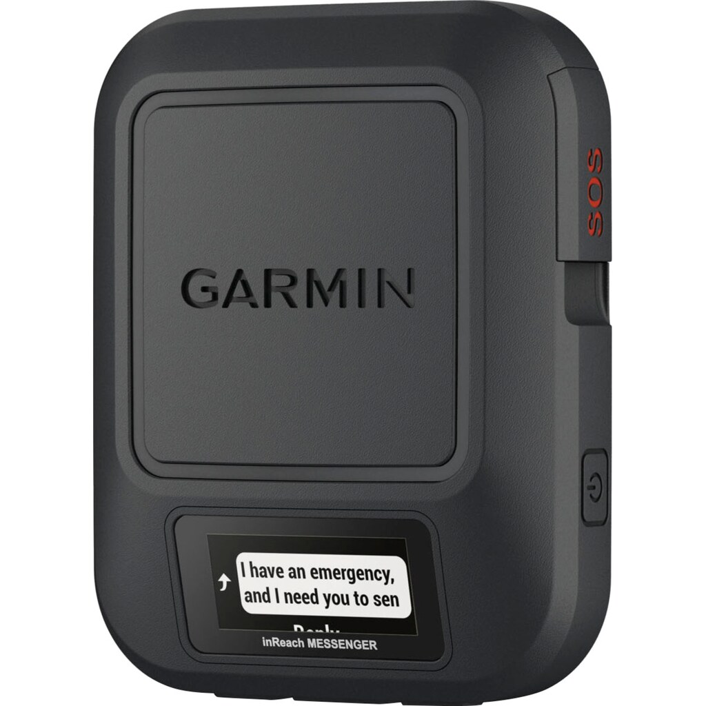 Garmin Outdoor-Navigationsgerät »inReach Messenger GPS EMEA«, TracBack® Routing Funktion, hochwertiges MIP-Display