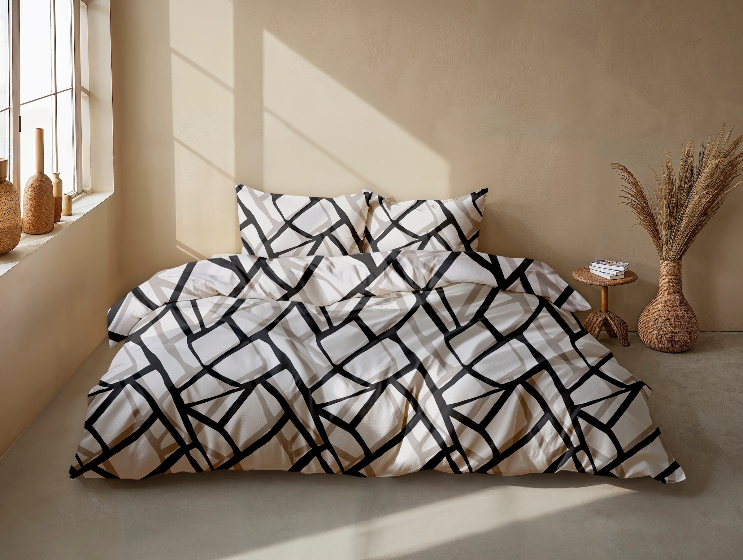 ZO HOME Bettwäsche »Zohome Bettwäsche Baumwolle Flanell Serena« 2 Bettwäsche aus 100% Baumwolle, hochwertige Flanell, ab 135x200 cm.