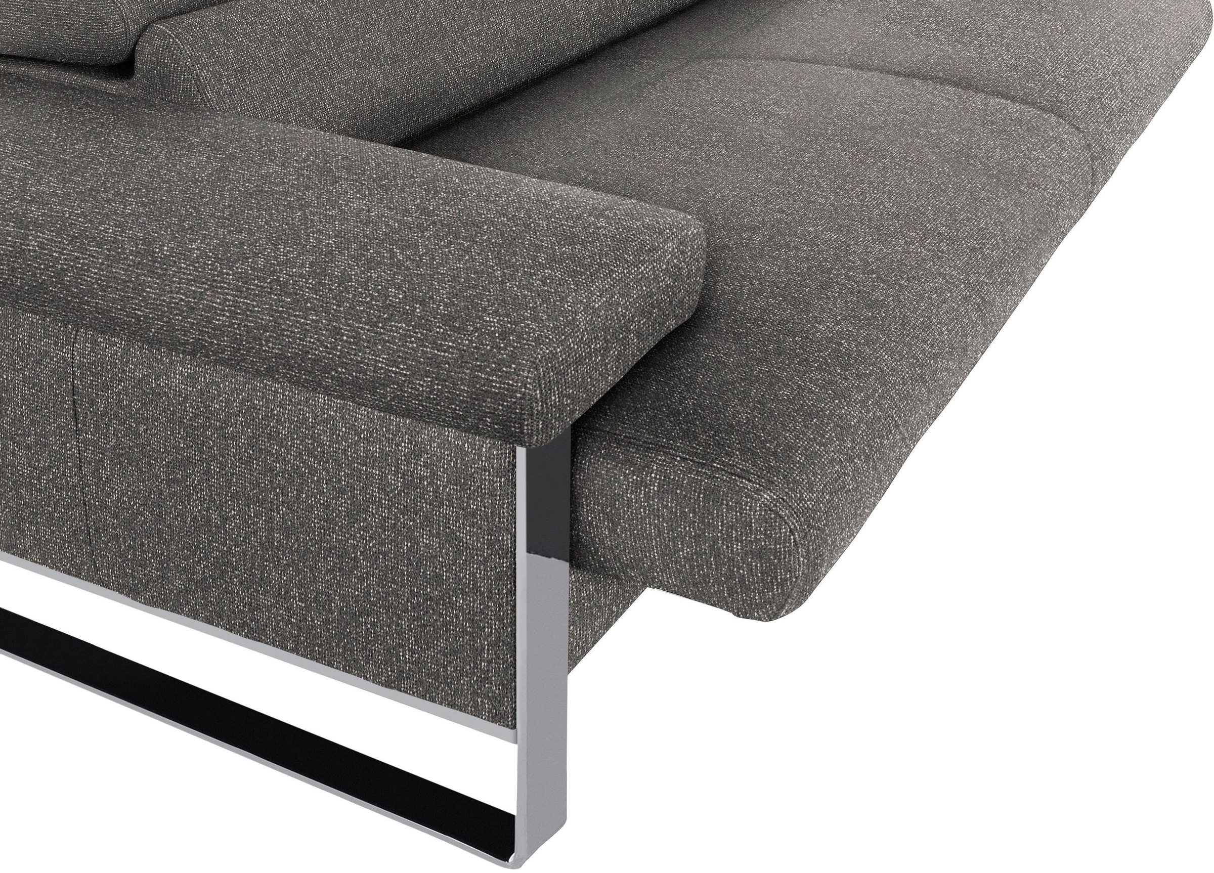 W.SCHILLIG 2-Sitzer »finn«, German Design Award 2016, Fußgestell Chrom glänzend, Breite 210 cm