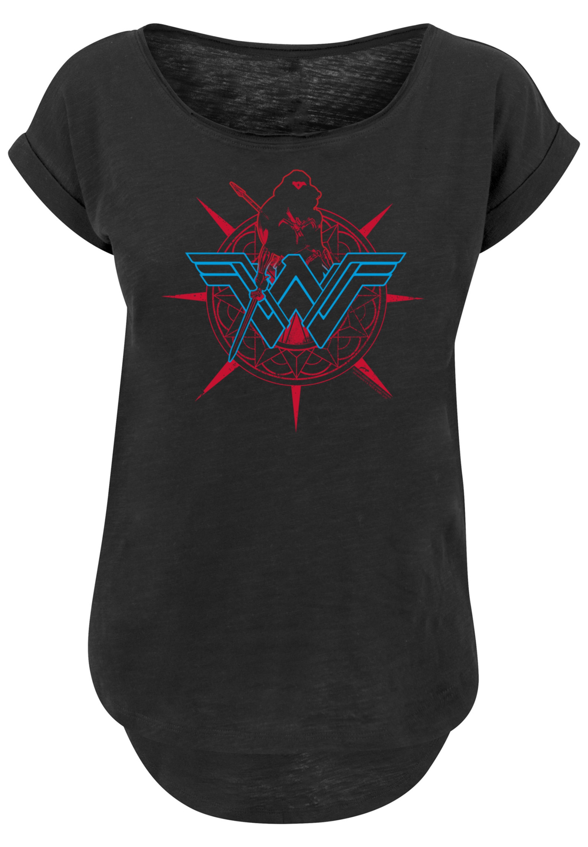 F4NT4STIC T-Shirt »DC Comics Wonder Woman Warrior Shield« Print