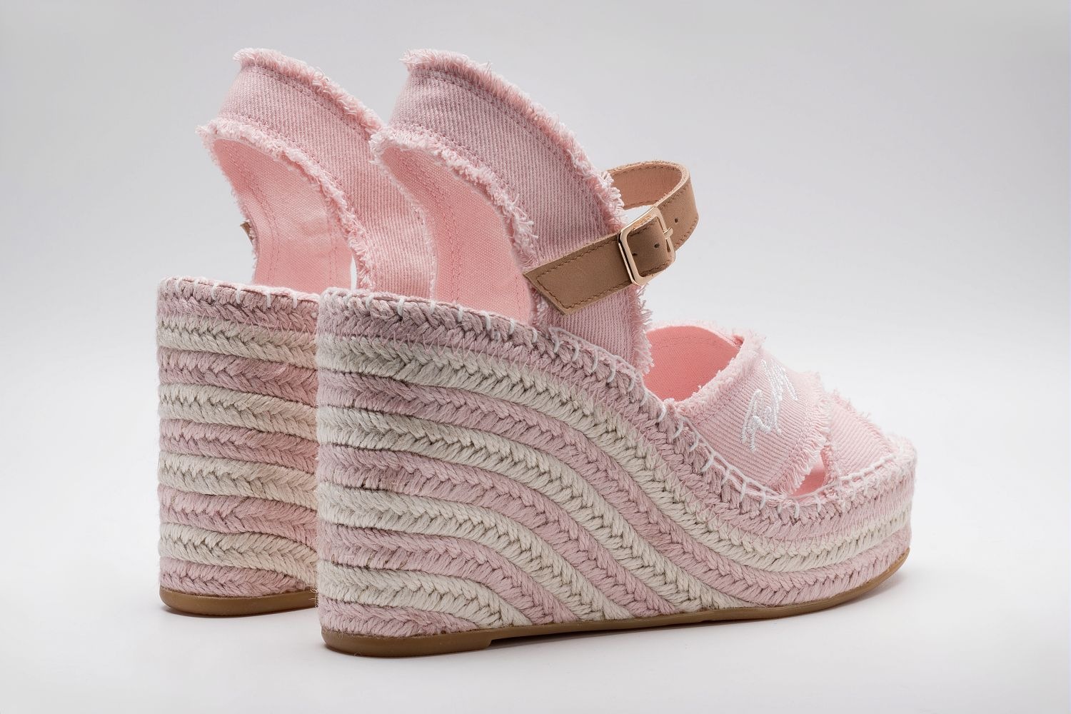 Replay Keilsandalette  Sommerschuh, Urlaubsschuh, Plateausandalette mit kleinen Fransen