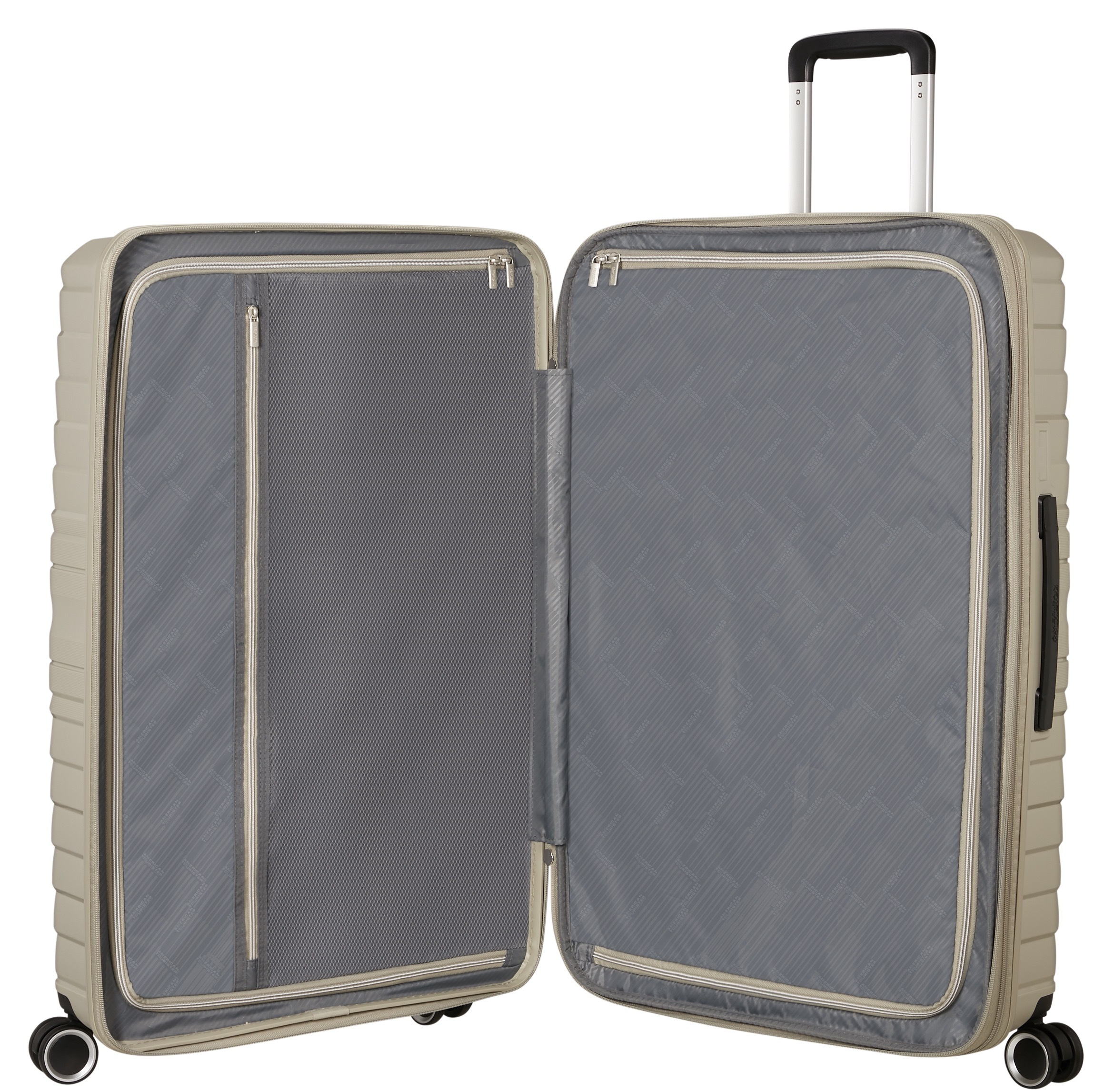 American Tourister® Hartschalen-Trolley »FLYTWIST, verschiedene Größen und Farben«, 4 Rollen, Hartschalen-Koffer personalisierbar Volumenerweiterung