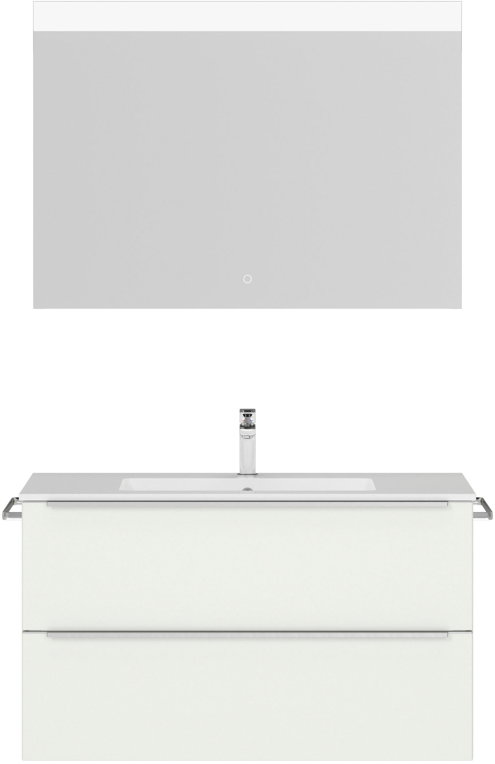 nobilia Badmöbel-Set "Levere" vormontiert, mit Soft-Close, 2 Stk. tlg. günstig online kaufen