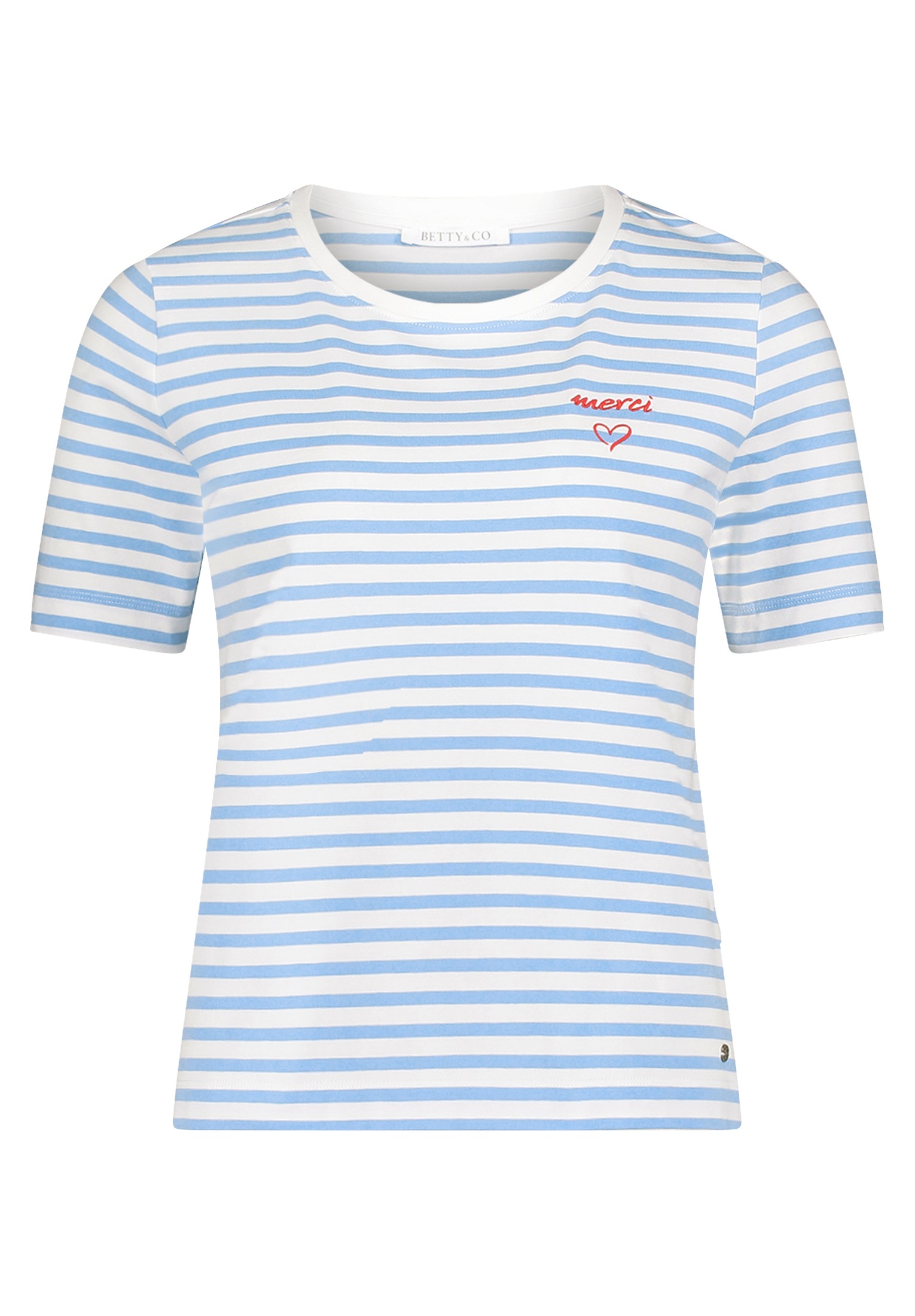 Betty&Co Kurzarmshirt »Damen mit Ringel« 1 tlg.