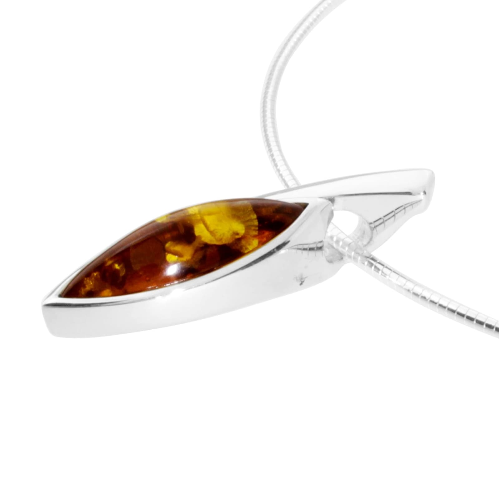 OSTSEE-SCHMUCK Halsreif »Ostsee-Schmuck Halsreif mit Anhänger Gleiter-Marieke«, (2 tlg.)